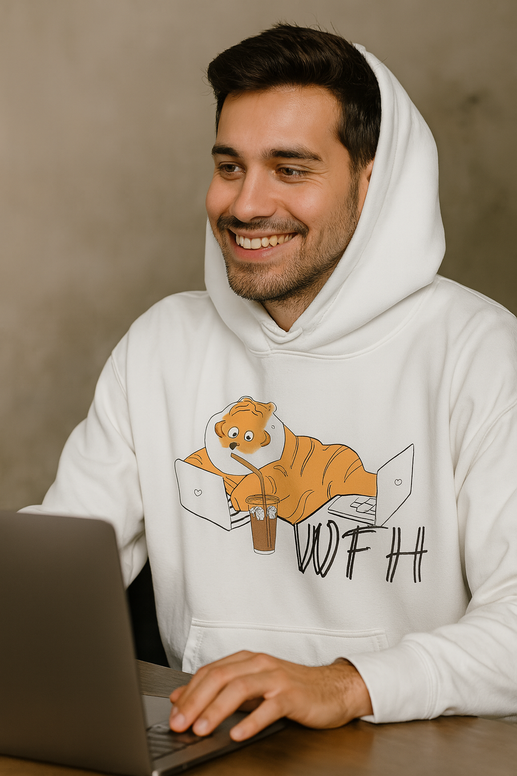 Unisex Cozy Work-From-Home Hoodie