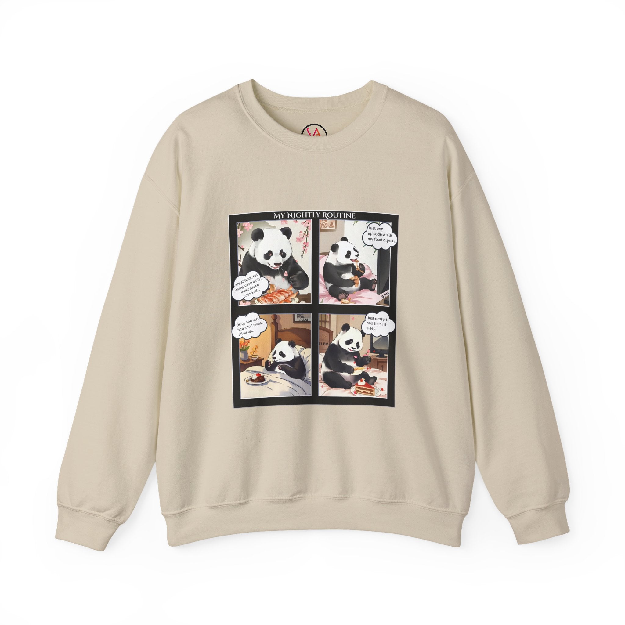 Panda Comic Unisex Sweatshirt