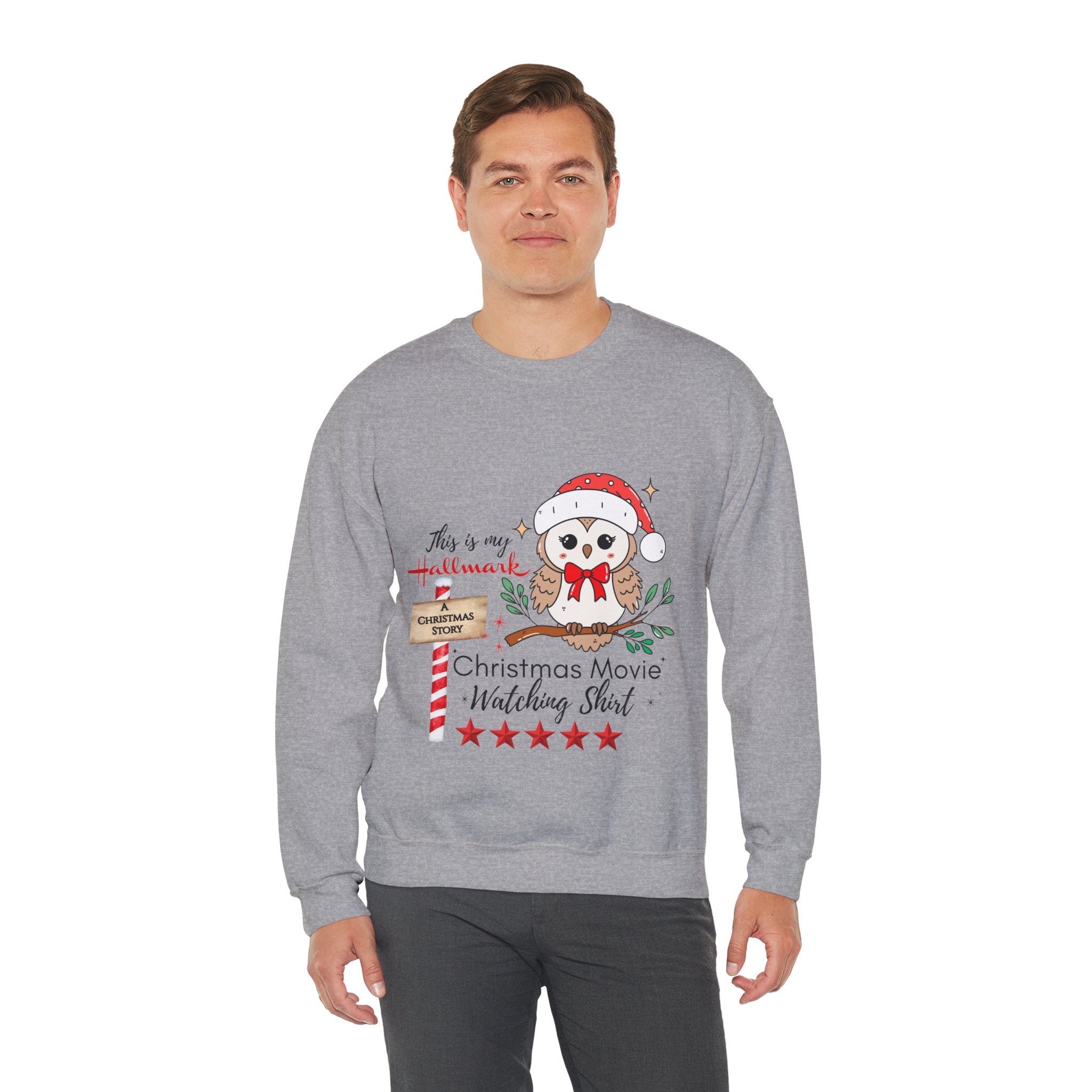 Christmas Movie Watching Unisex Sweatshirt