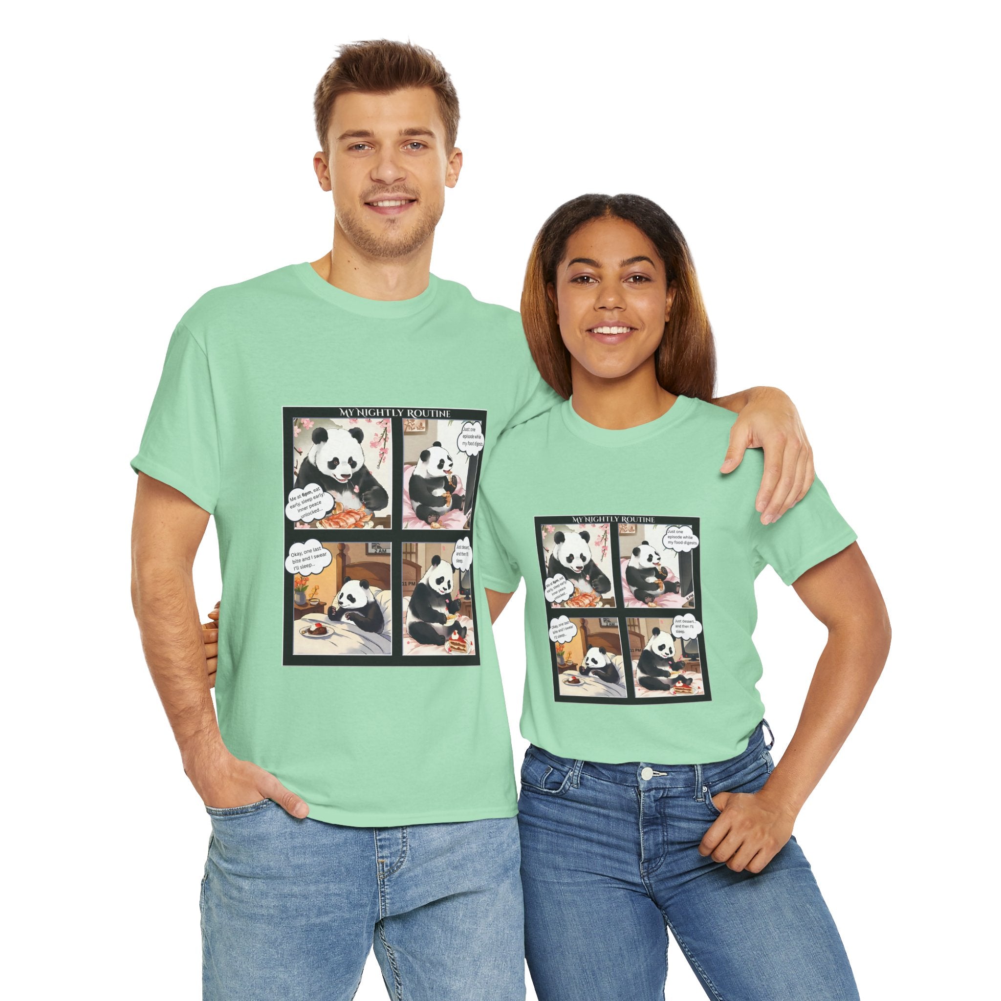 Panda Comic Unisex T-Shirt