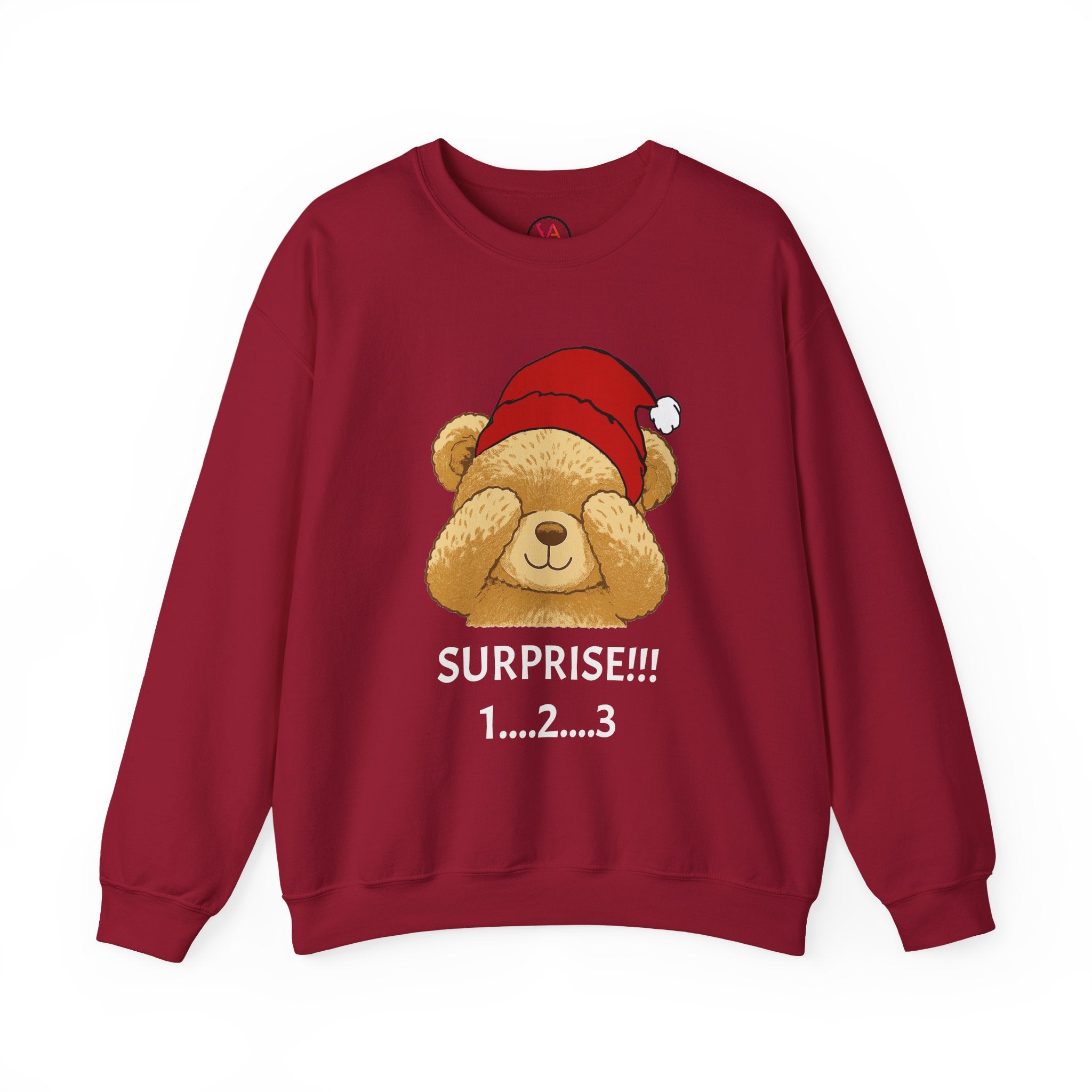 Surprise Bear Christmas Sweatshirt