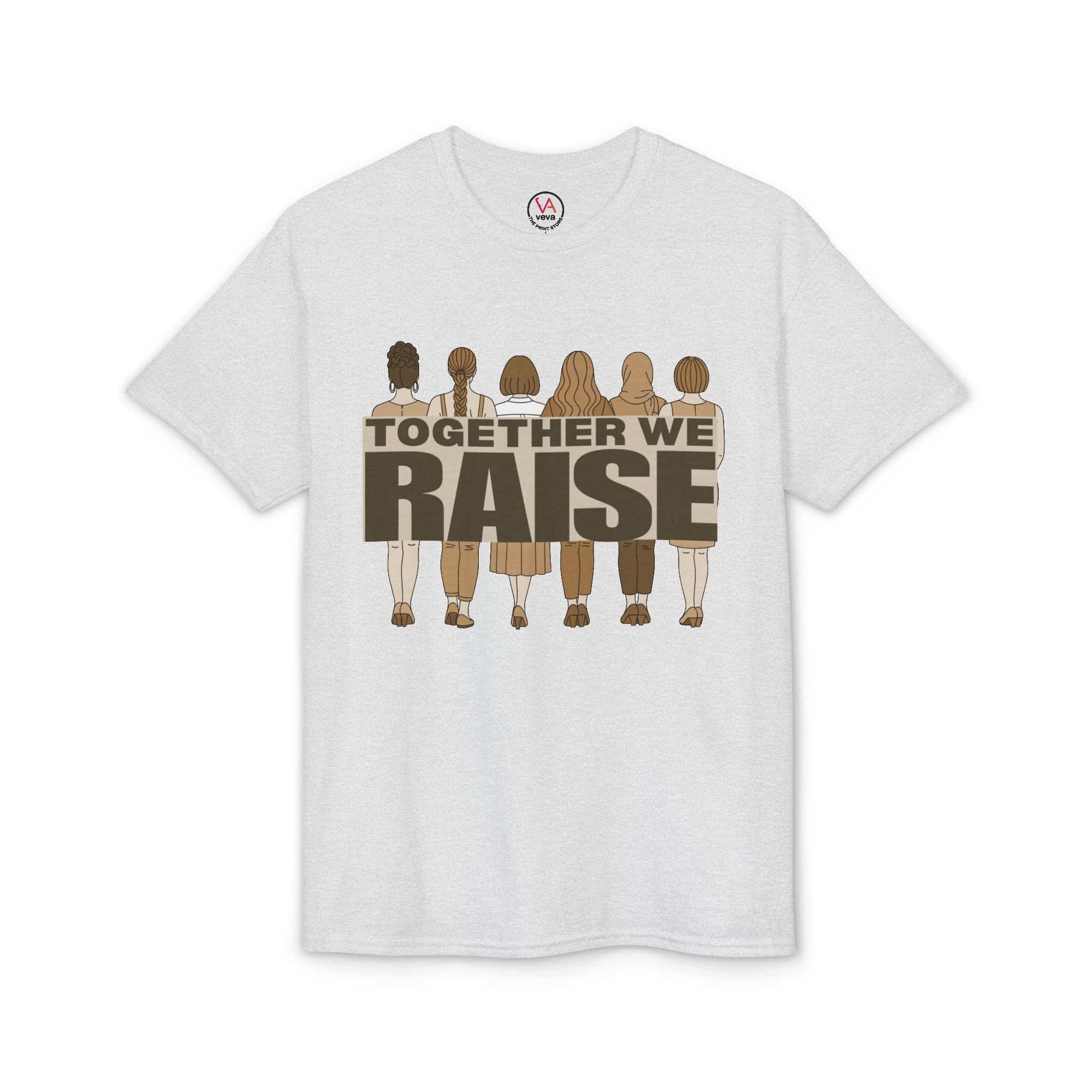 Together We Raise T-Shirt — Community Support Fundraiser Tee
