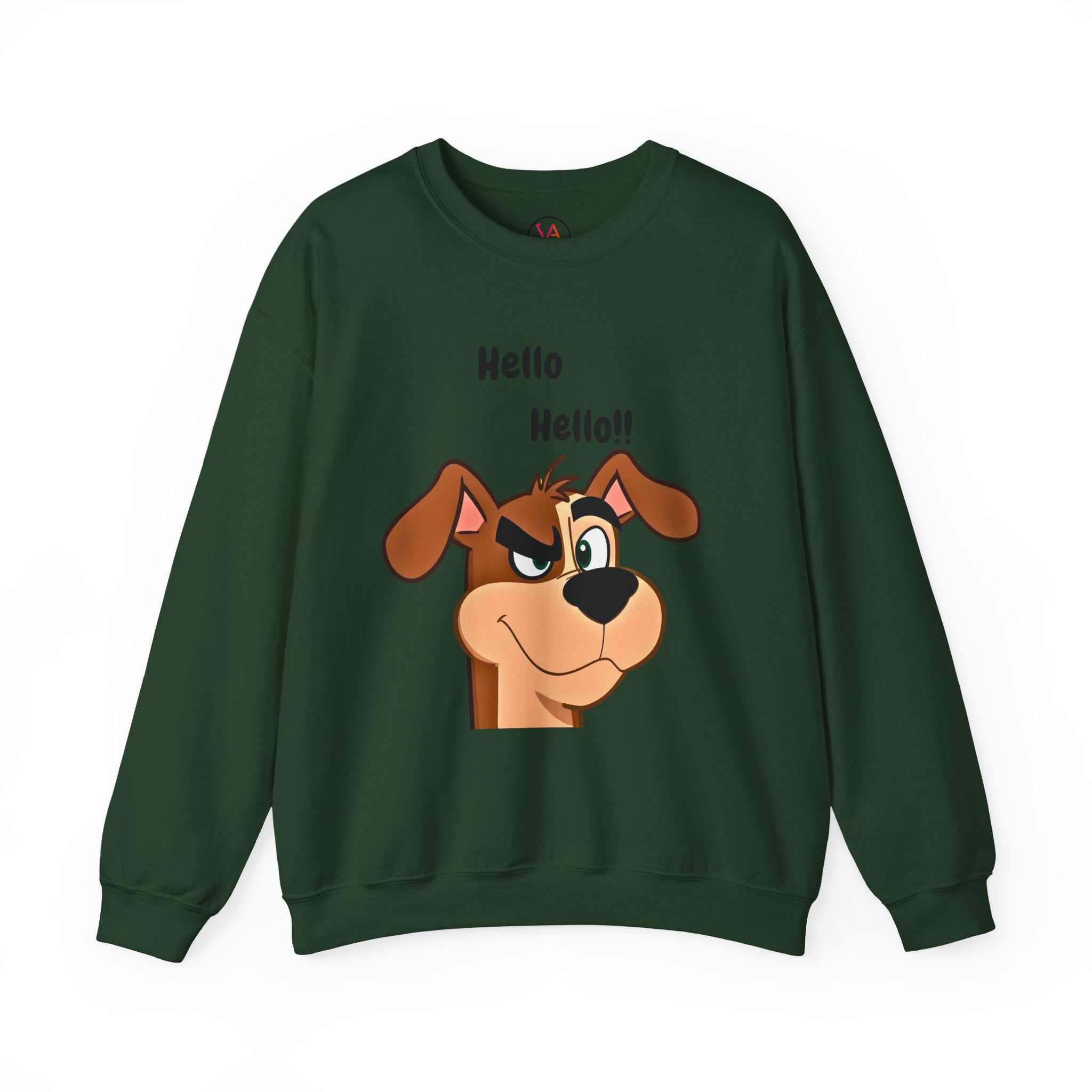 Funny Dog Graphic Crewneck Sweatshirt | Unisex