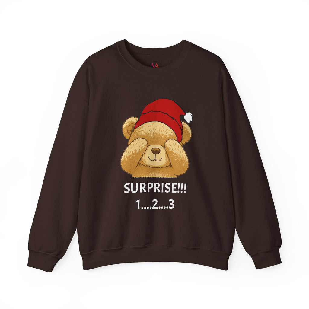Surprise Bear Christmas Sweatshirt