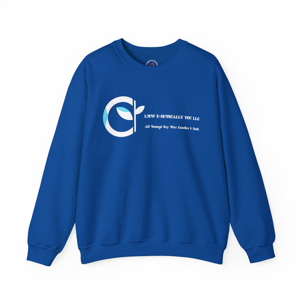LMW - Original Logo Front and Back Print Sweatshirt Unisex