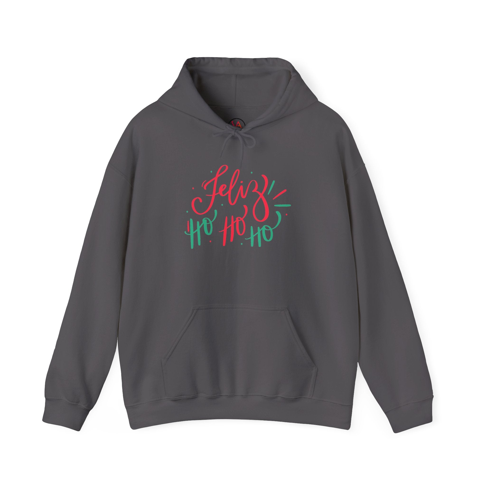Feliz Ho Ho Ho Holiday Hoodie — Festive Spanish Christmas Sweatshirt