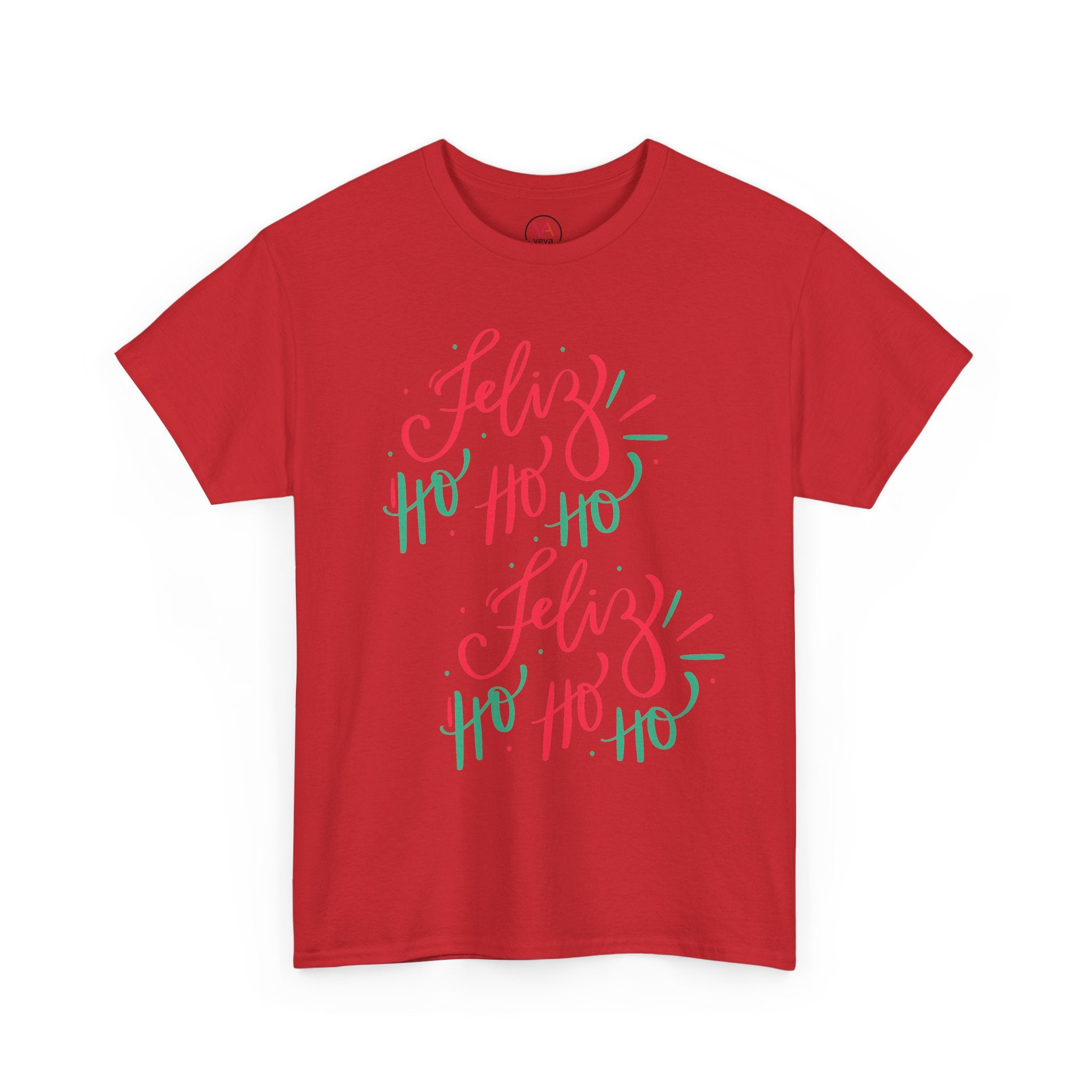 Feliz Ho Ho Ho Christmas T-Shirt – Festive Spanish Holiday Tee