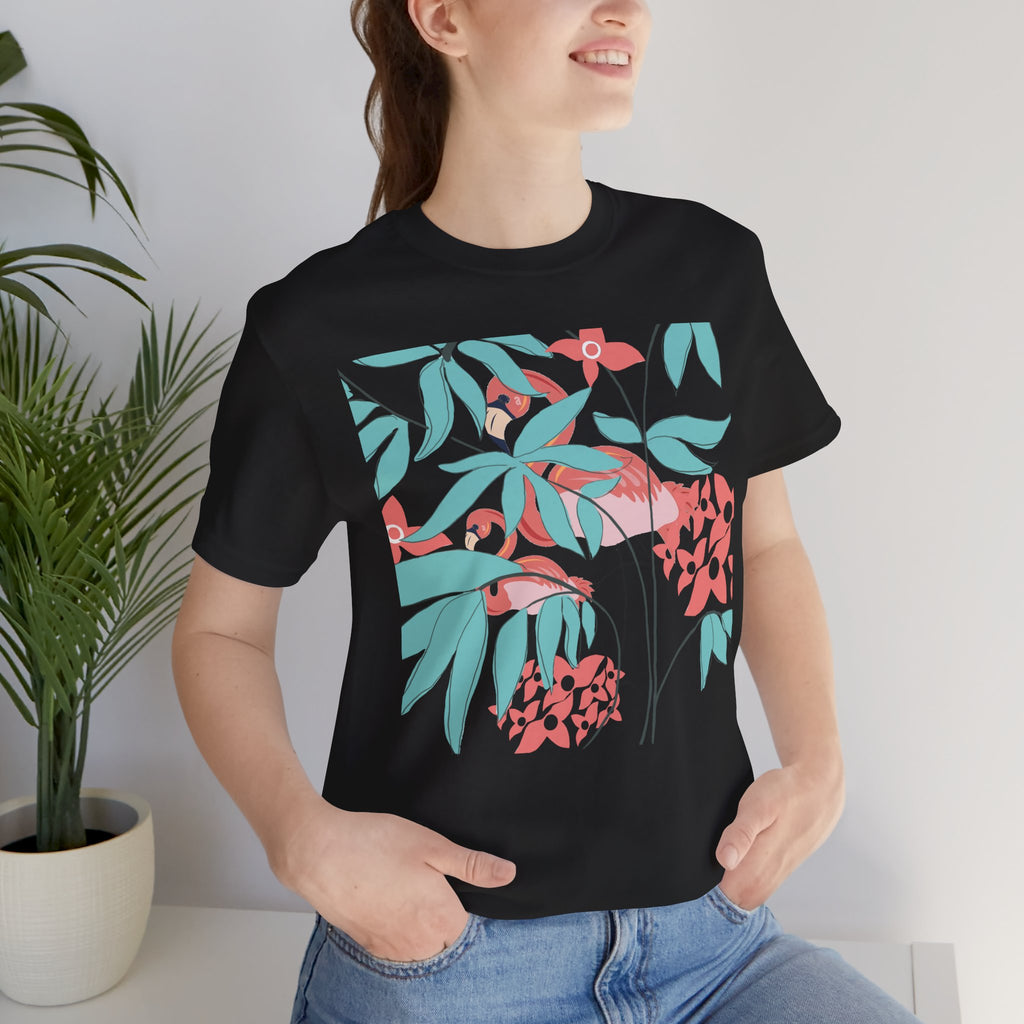 Unisex Soft Cotton Short Sleeve T-Shirt for Active and Leisure Wear