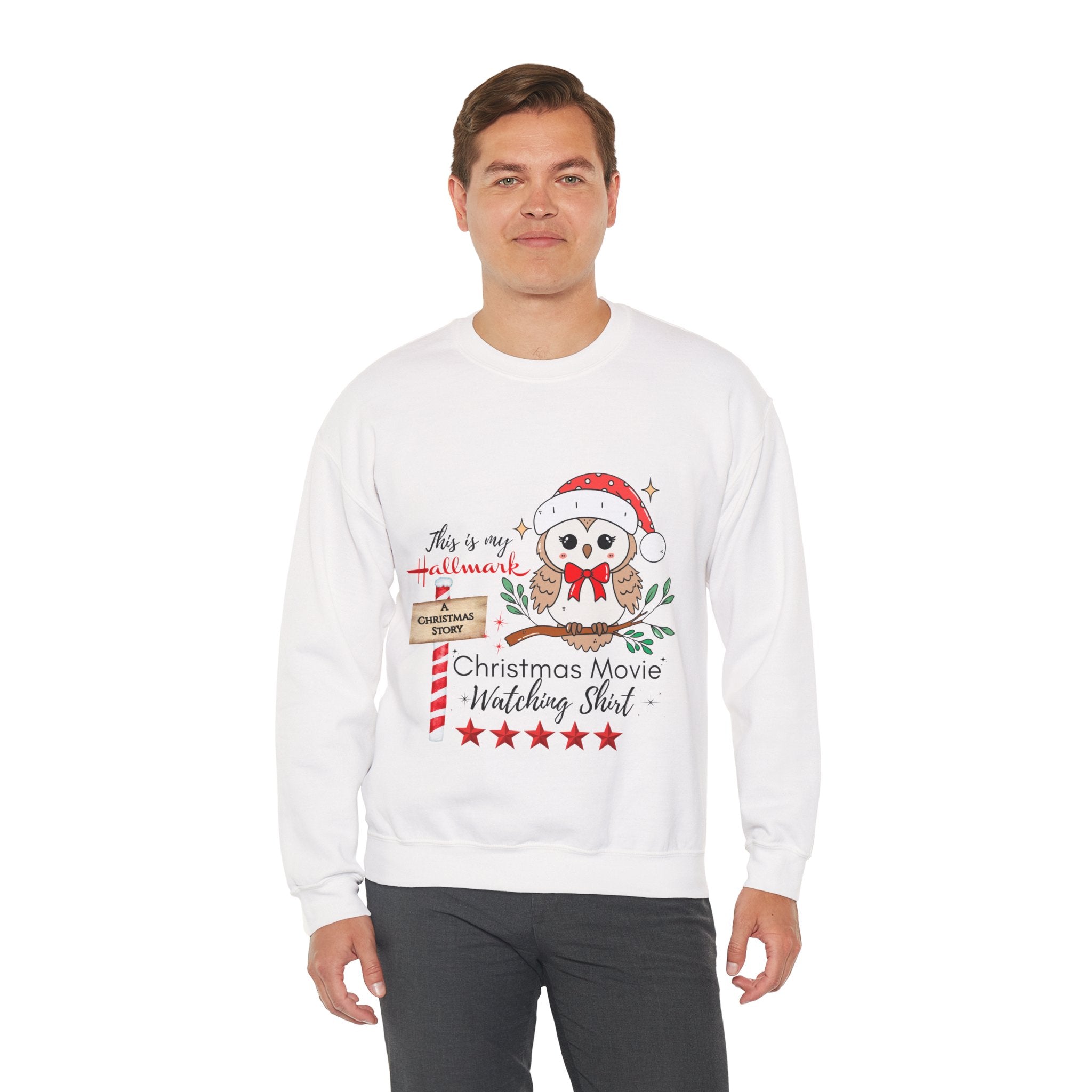 Christmas Movie Watching Unisex Sweatshirt