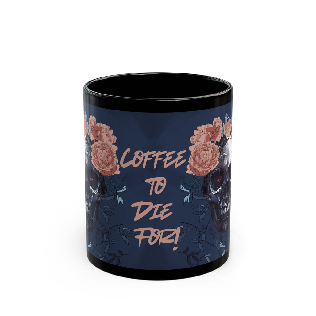 Skull Floral Coffee Mug