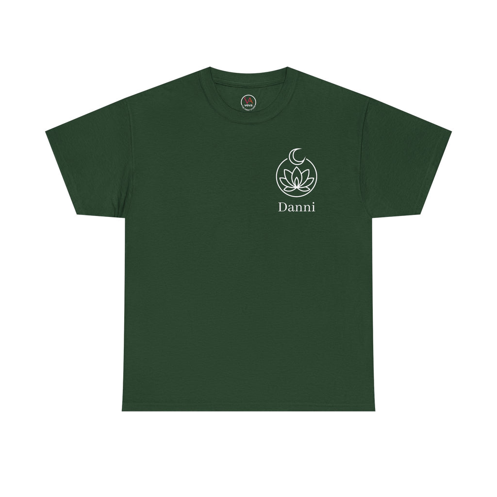 Sacred Salon & Spa - Forest Green - RoundNeck - Design3