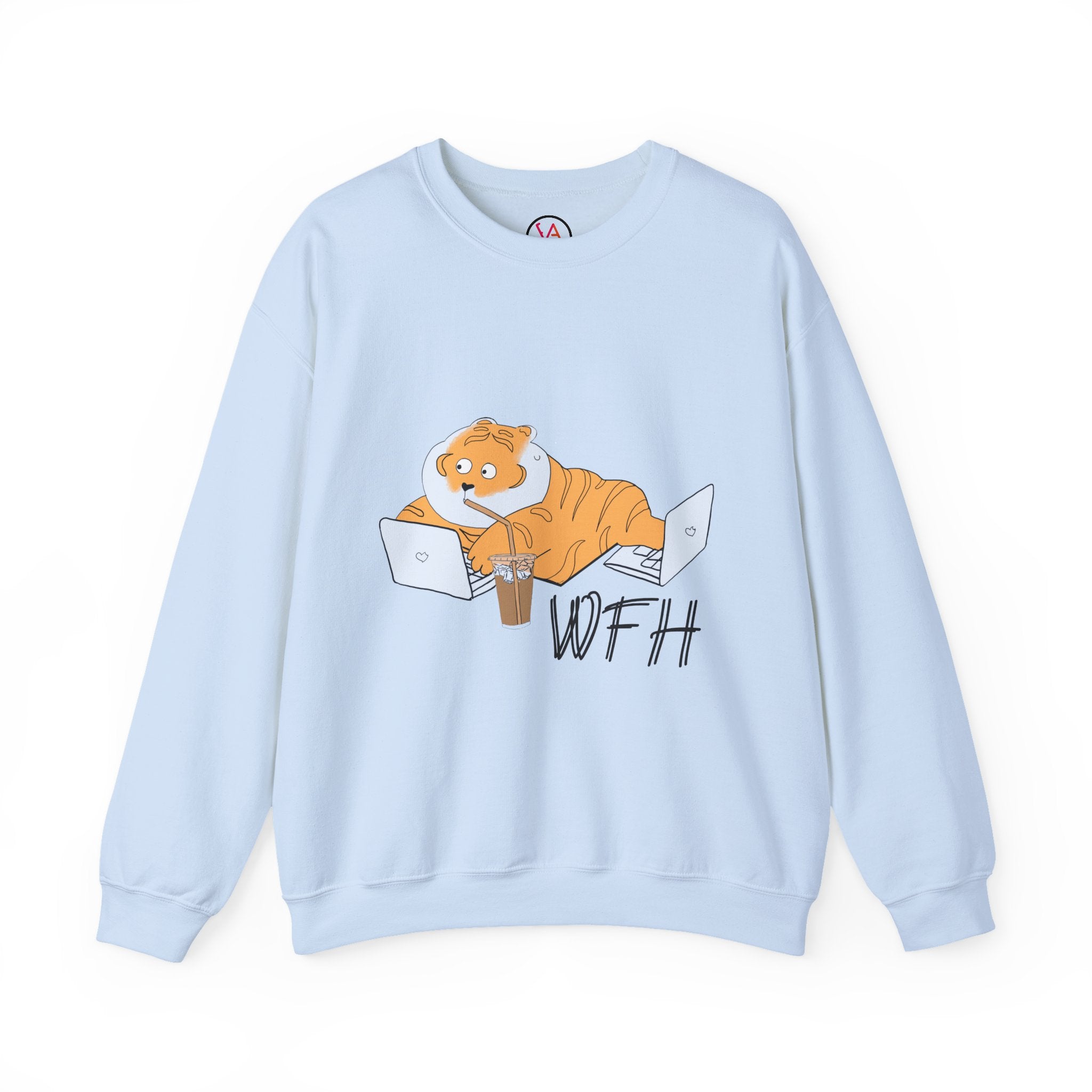 Work From Home Unisex Sweatshirt – Cozy WFH Graphic Print