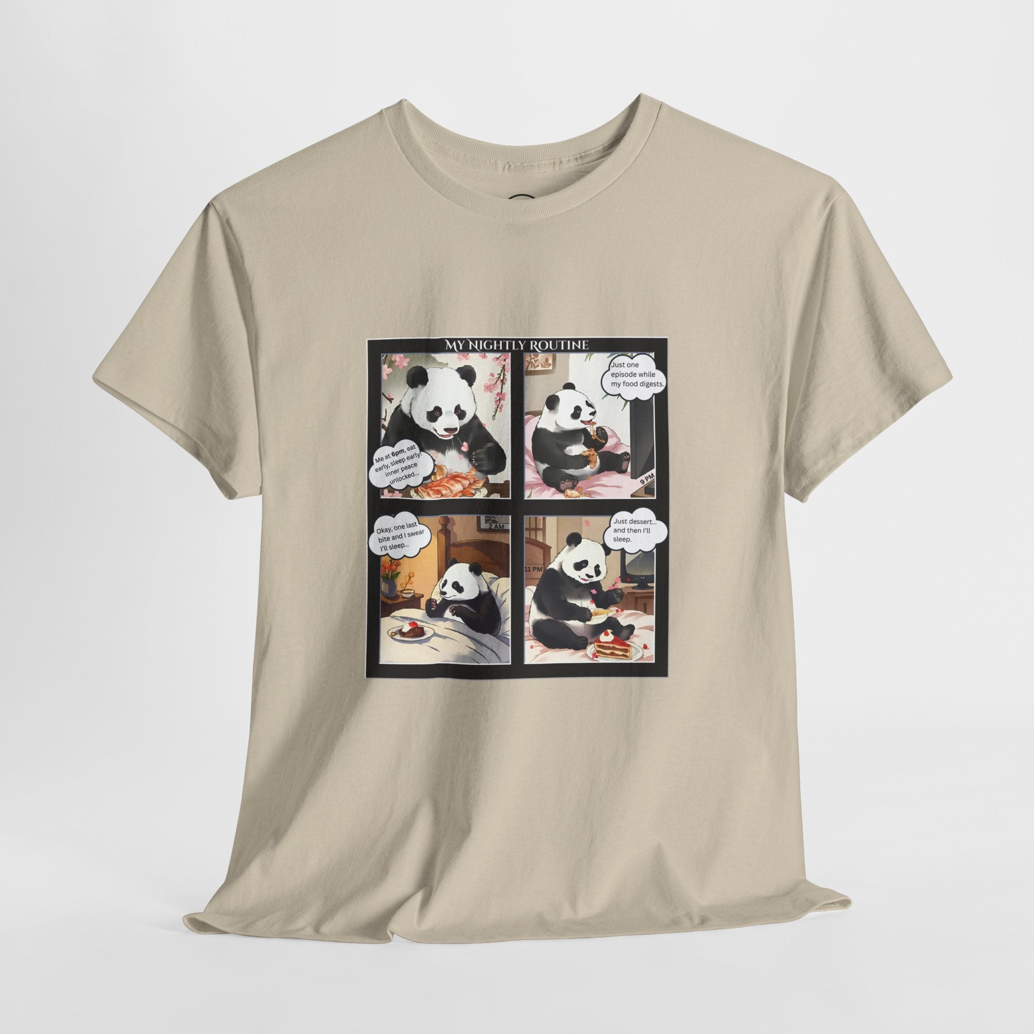 Panda Comic Unisex T-Shirt