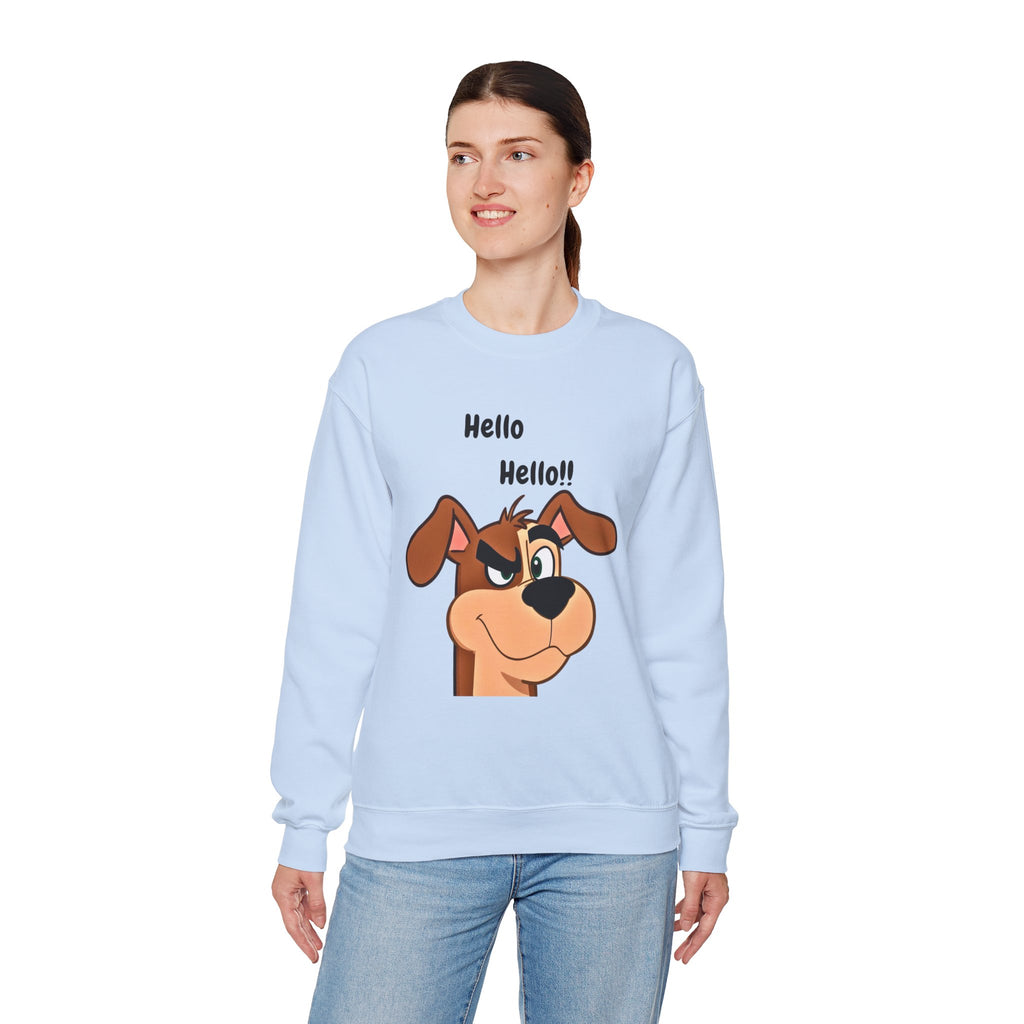 Funny Dog Graphic Crewneck Sweatshirt | Unisex