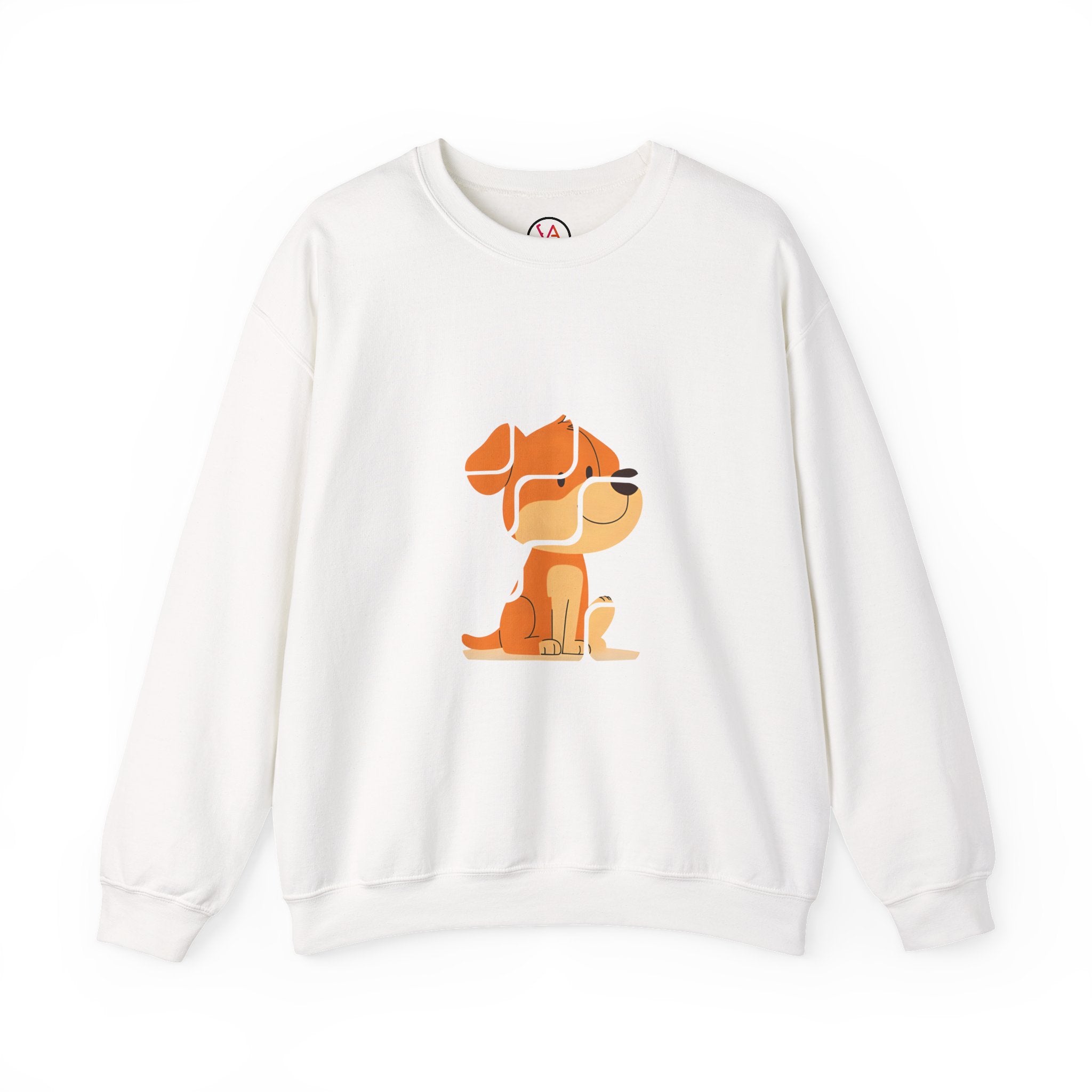 Cute Retro Dog Crewneck Unisex Sweatshirt