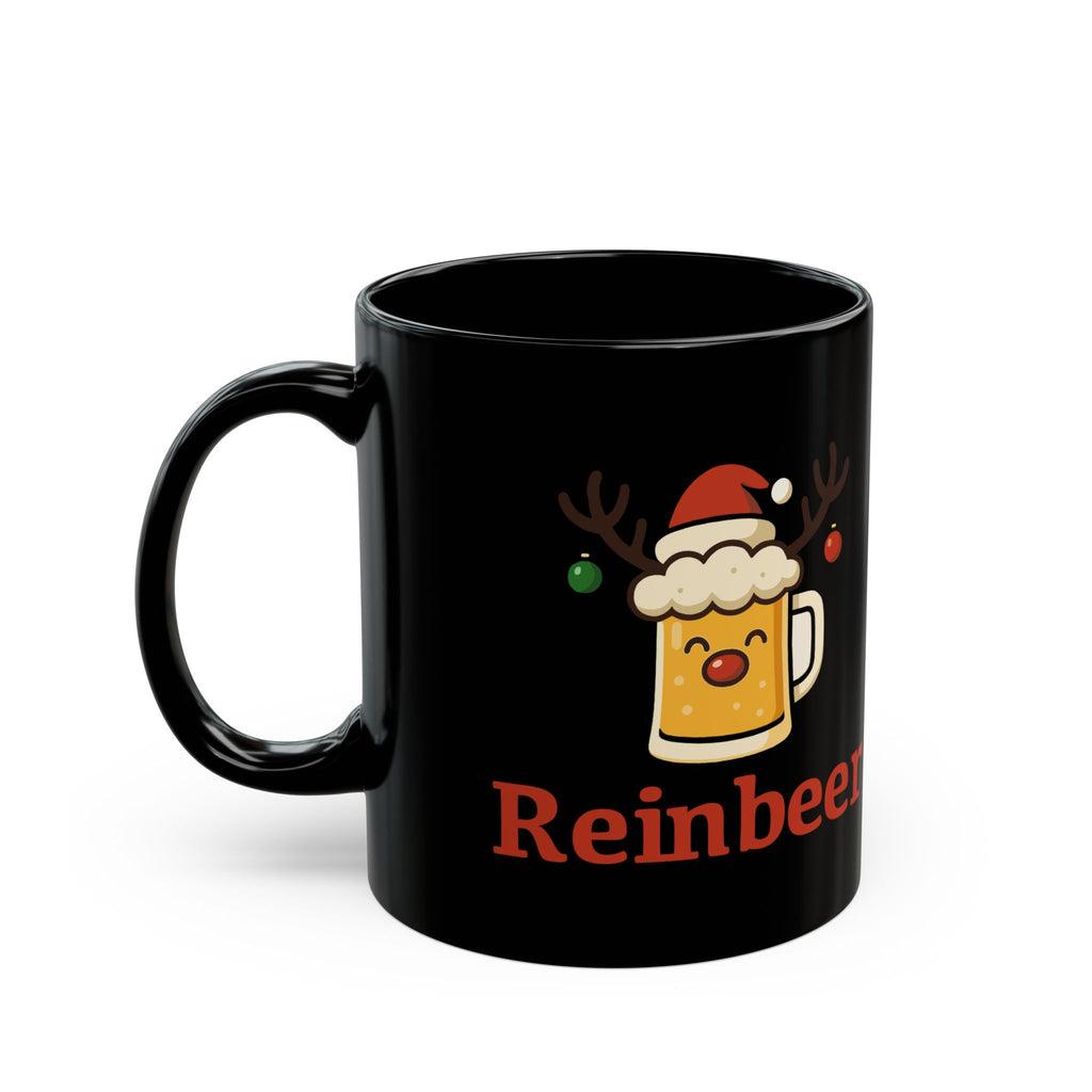 Reinbeer Christmas Mug — Funny Holiday Beer Mug (11oz & 15oz)