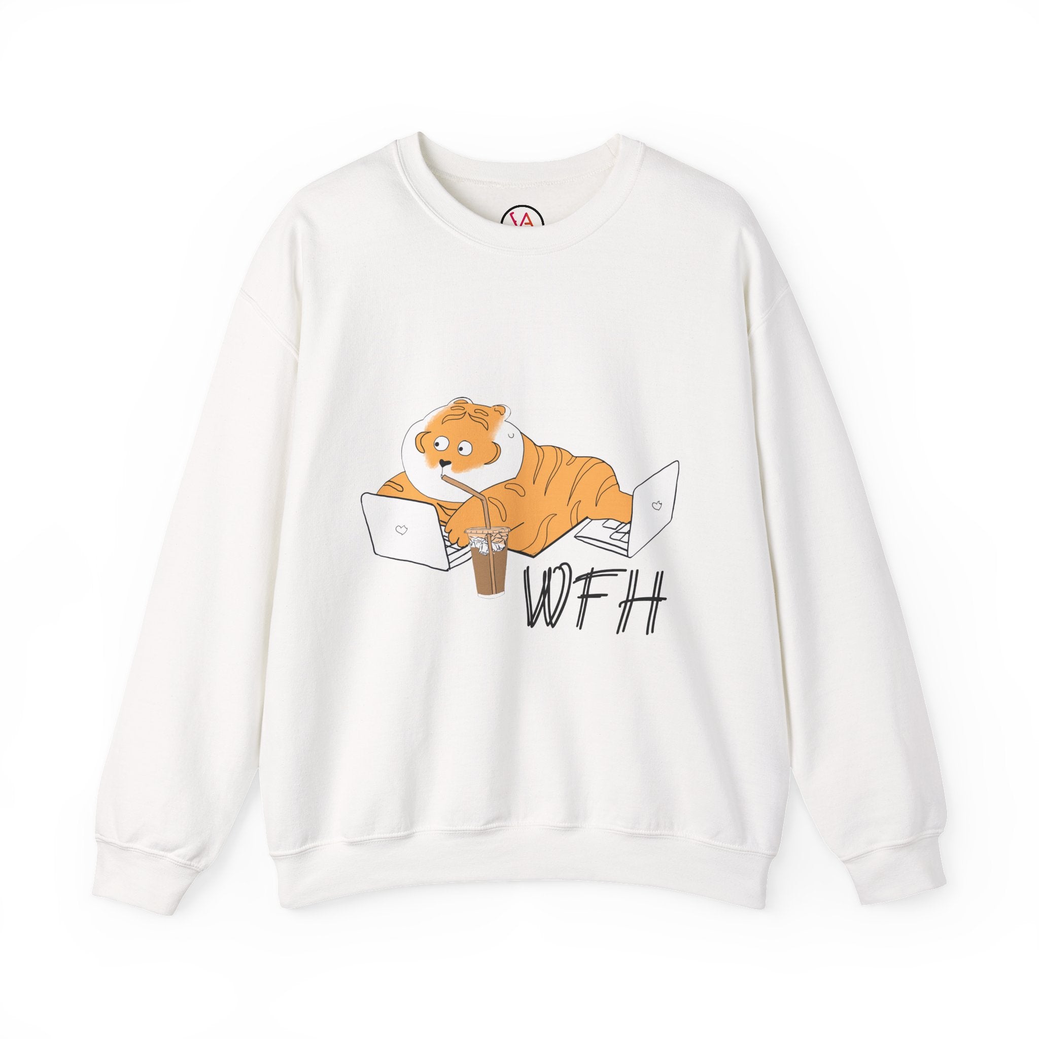 Work From Home Unisex Sweatshirt – Cozy WFH Graphic Print