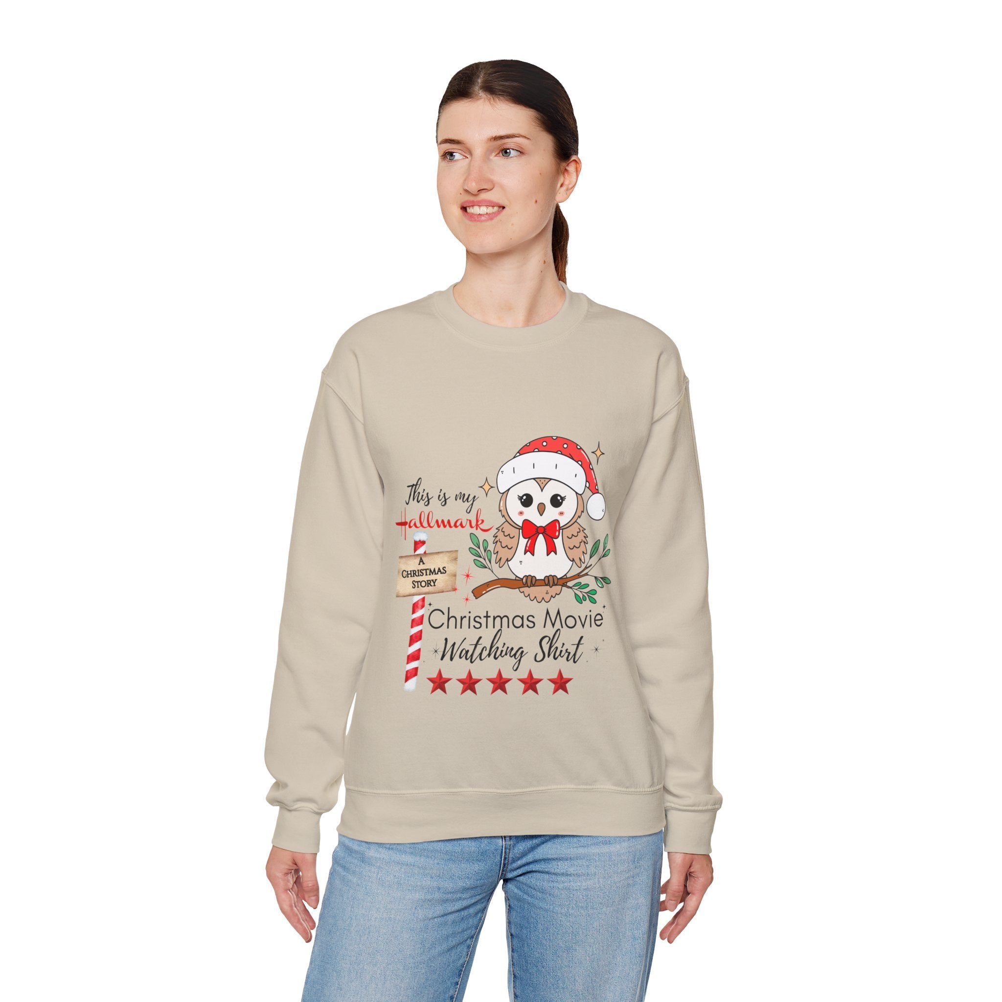 Christmas Movie Watching Unisex Sweatshirt