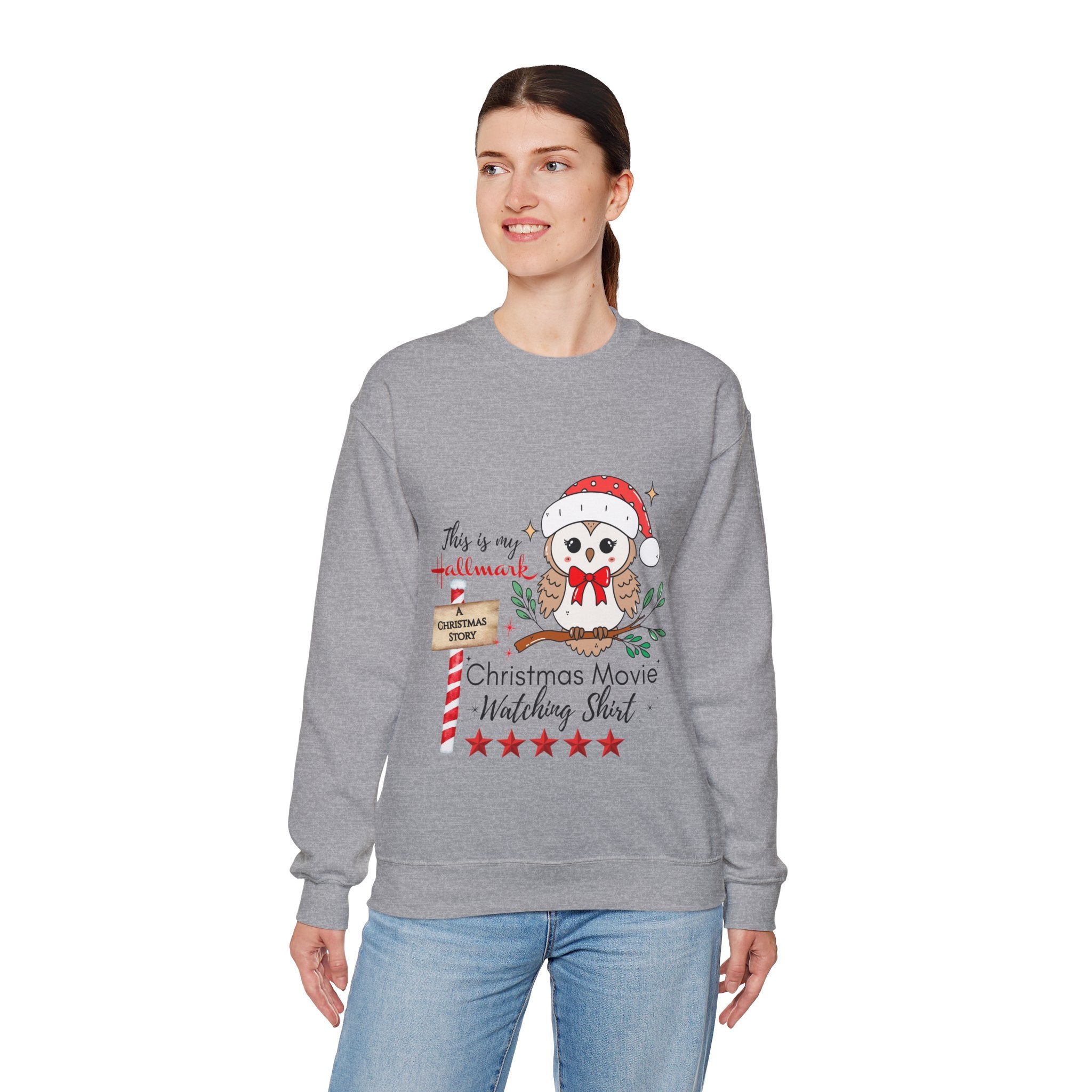 Christmas Movie Watching Unisex Sweatshirt