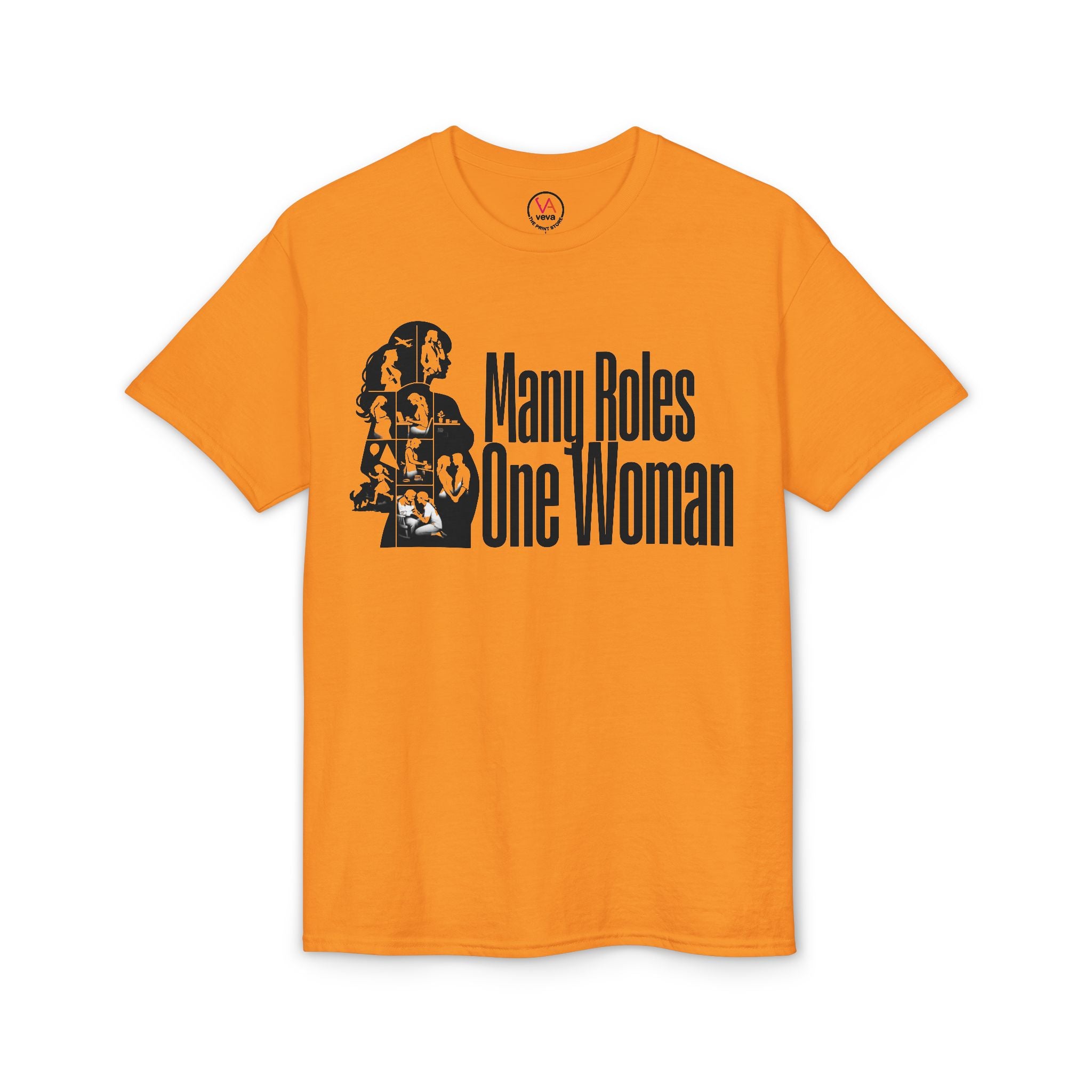 Many Roles, One Woman T-Shirt — Women's Multitasker Pride Tee