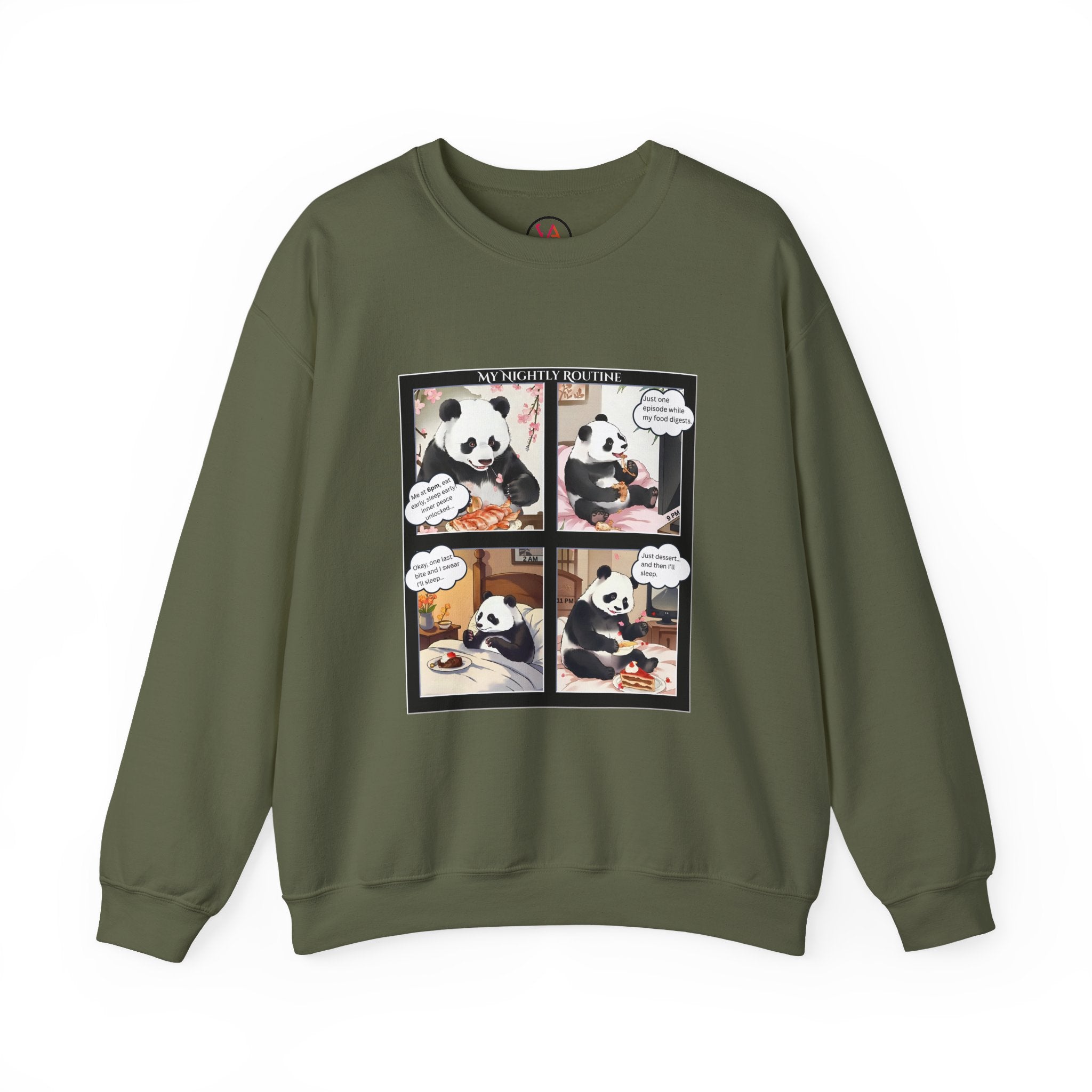 Panda Comic Unisex Sweatshirt