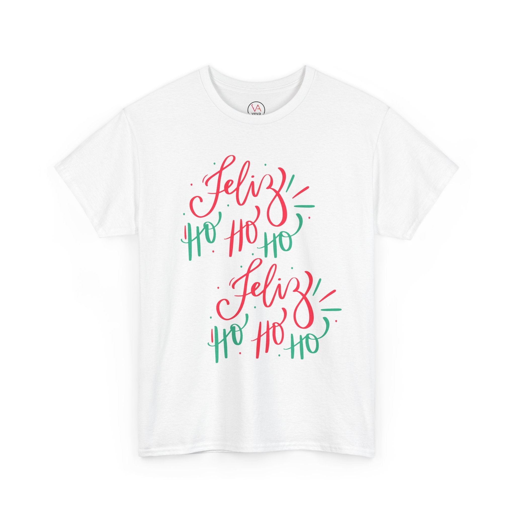 Feliz Ho Ho Ho Christmas T-Shirt – Festive Spanish Holiday Tee