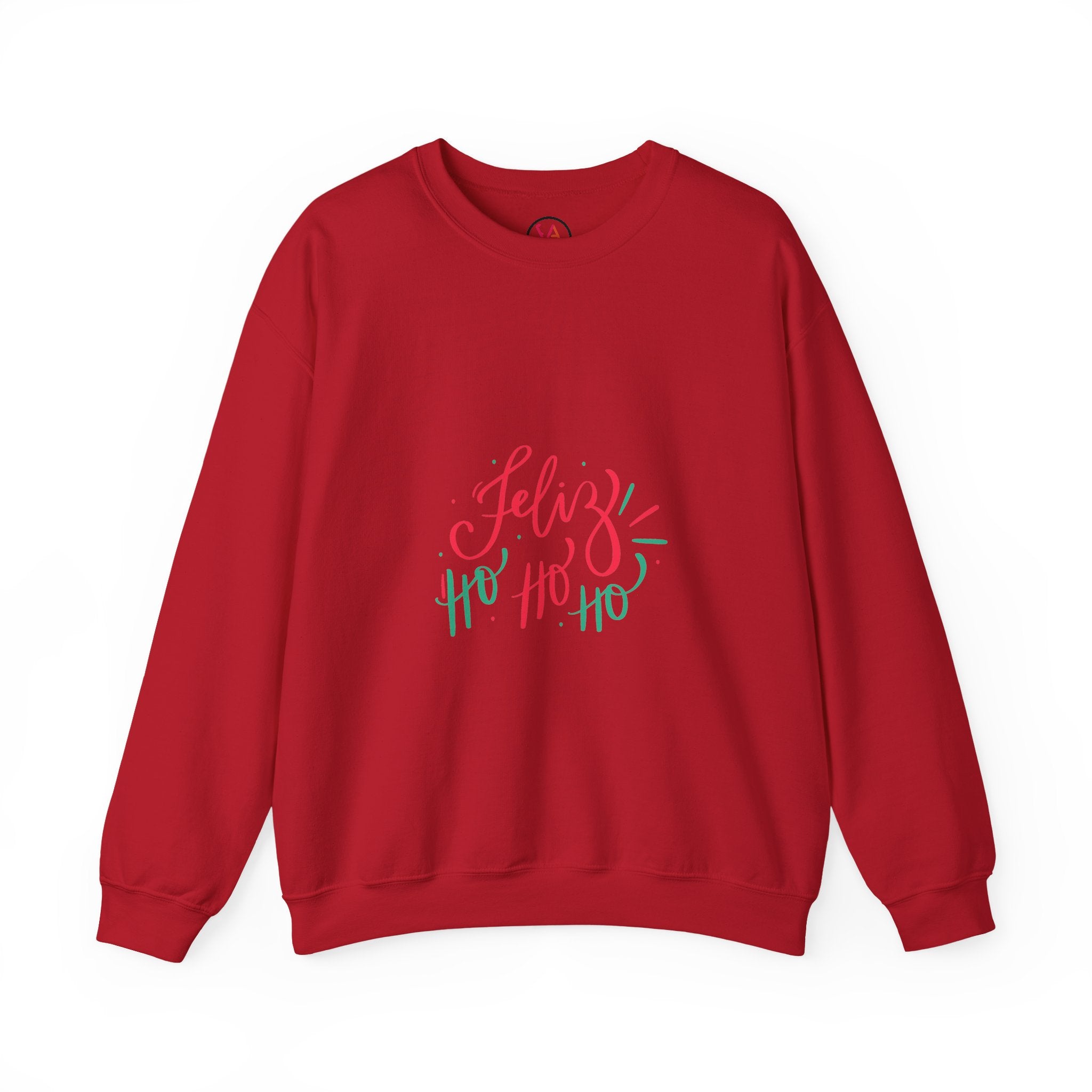 Christmas Ho Ho Ho Crewneck Sweatshirt — Festive Holiday Sweatshirt