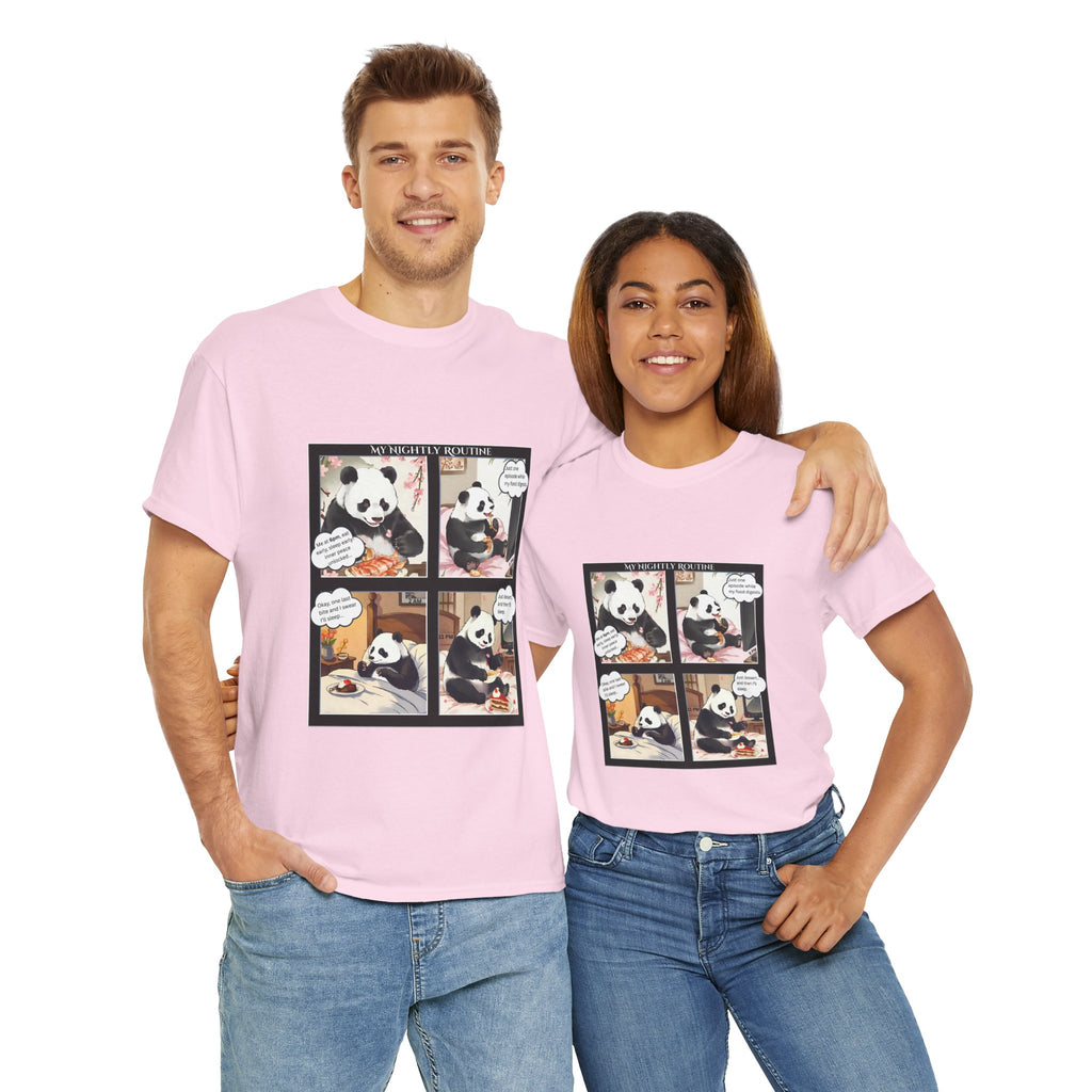 Panda Comic Unisex T-Shirt
