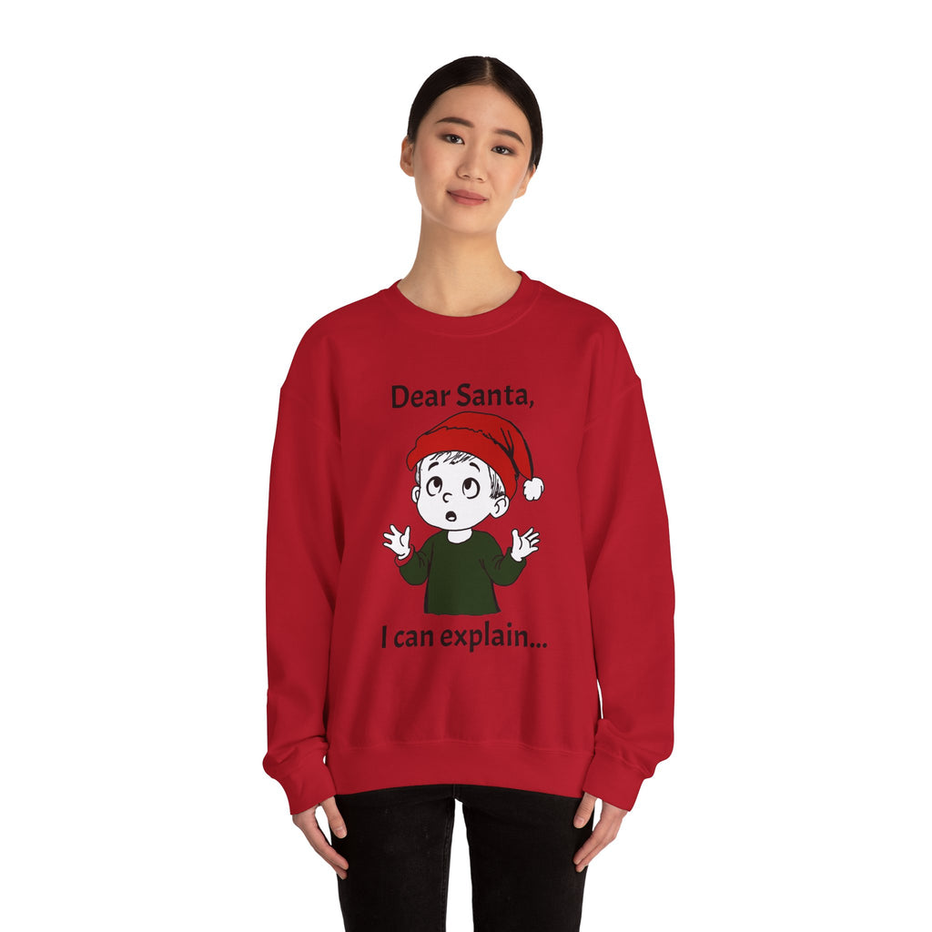 Innocent Until Christmas – Santa Letter Sweater