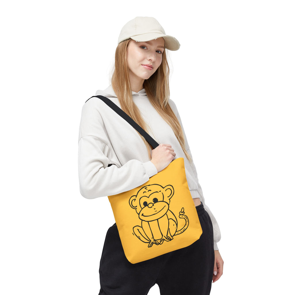 Adorable Monkey Tote Bag