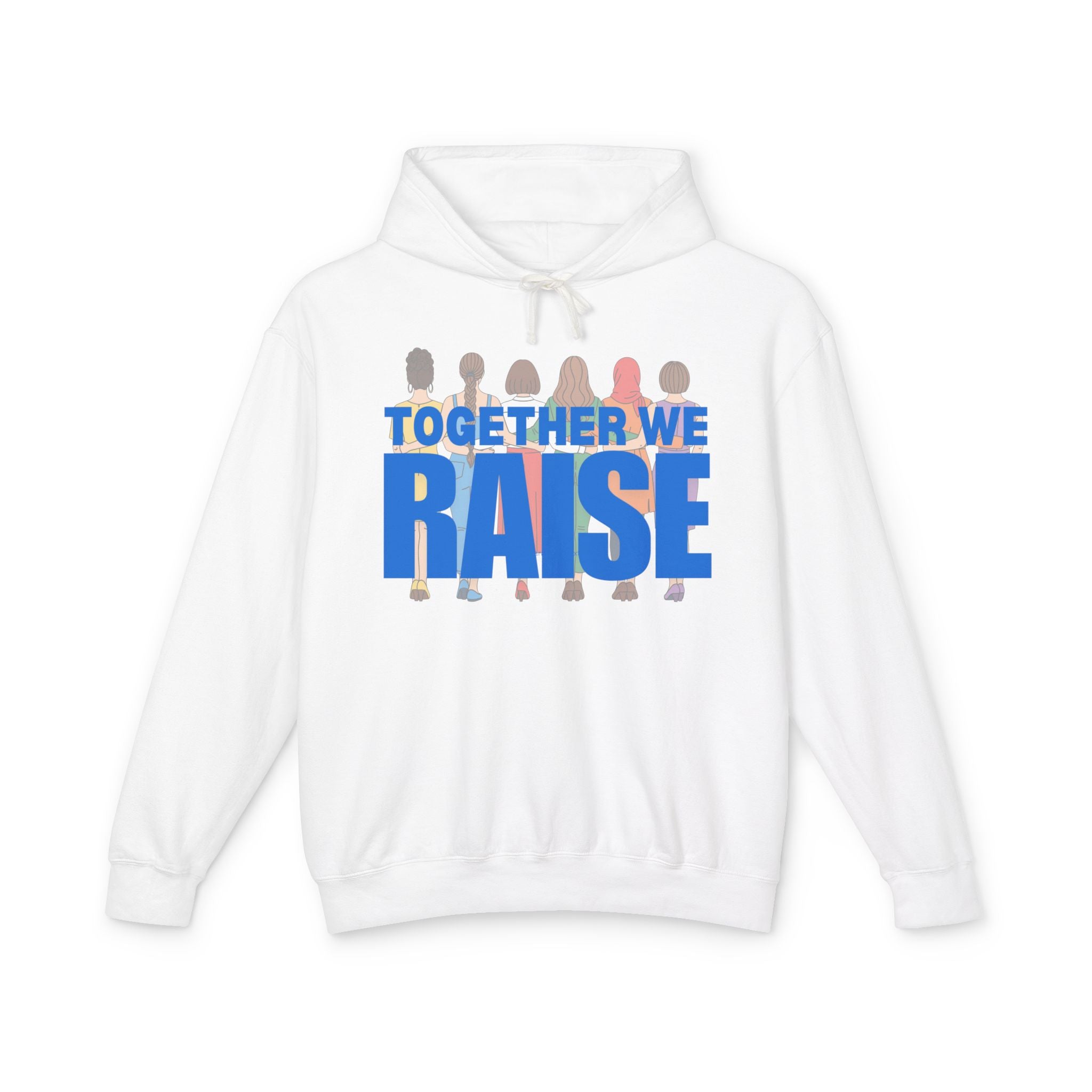 Together We Raise Hoodie — Community & Parenting Support Sweatshirt