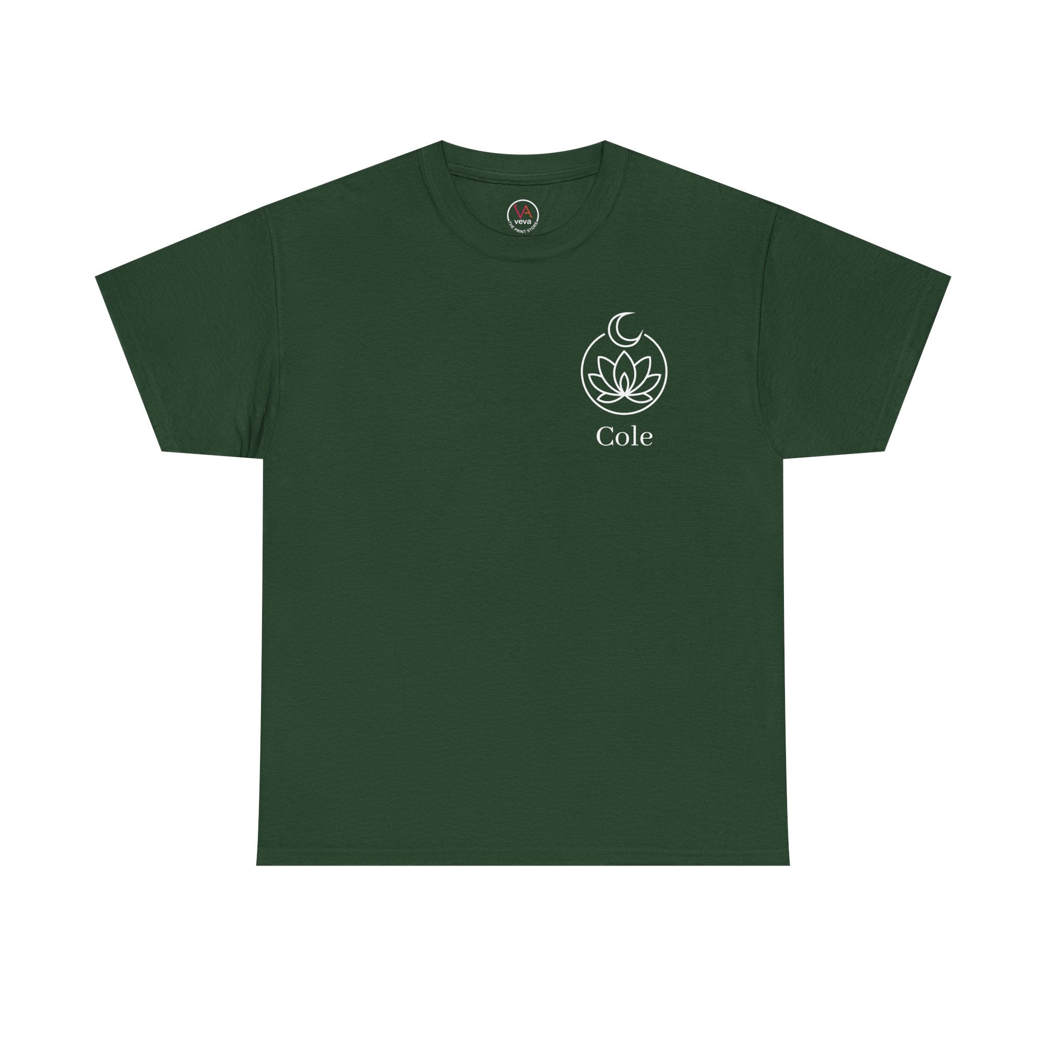 Sacred Salon & Spa - Forest Green - RoundNeck - Design4