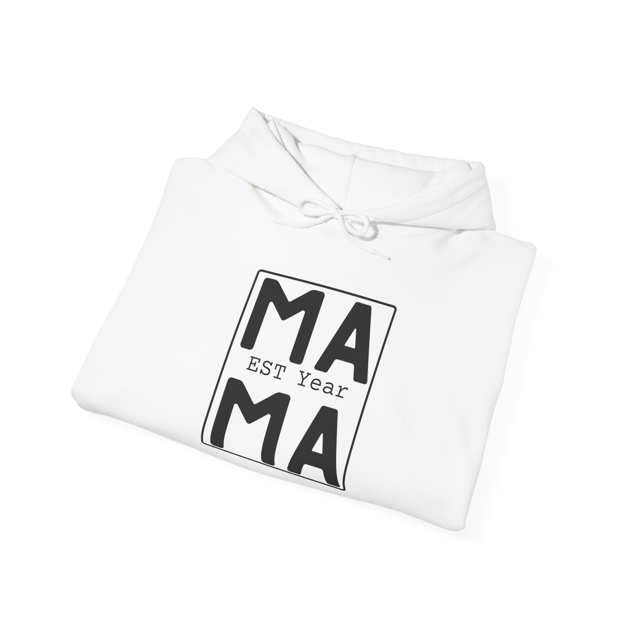 Mama Est. Year Personalized Hoodie — Add Your Year