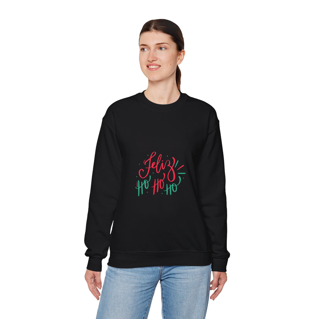 Christmas Ho Ho Ho Crewneck Sweatshirt — Festive Holiday Sweatshirt