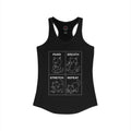 Cat Yoga Women's Racerback Activewear Tank Top
