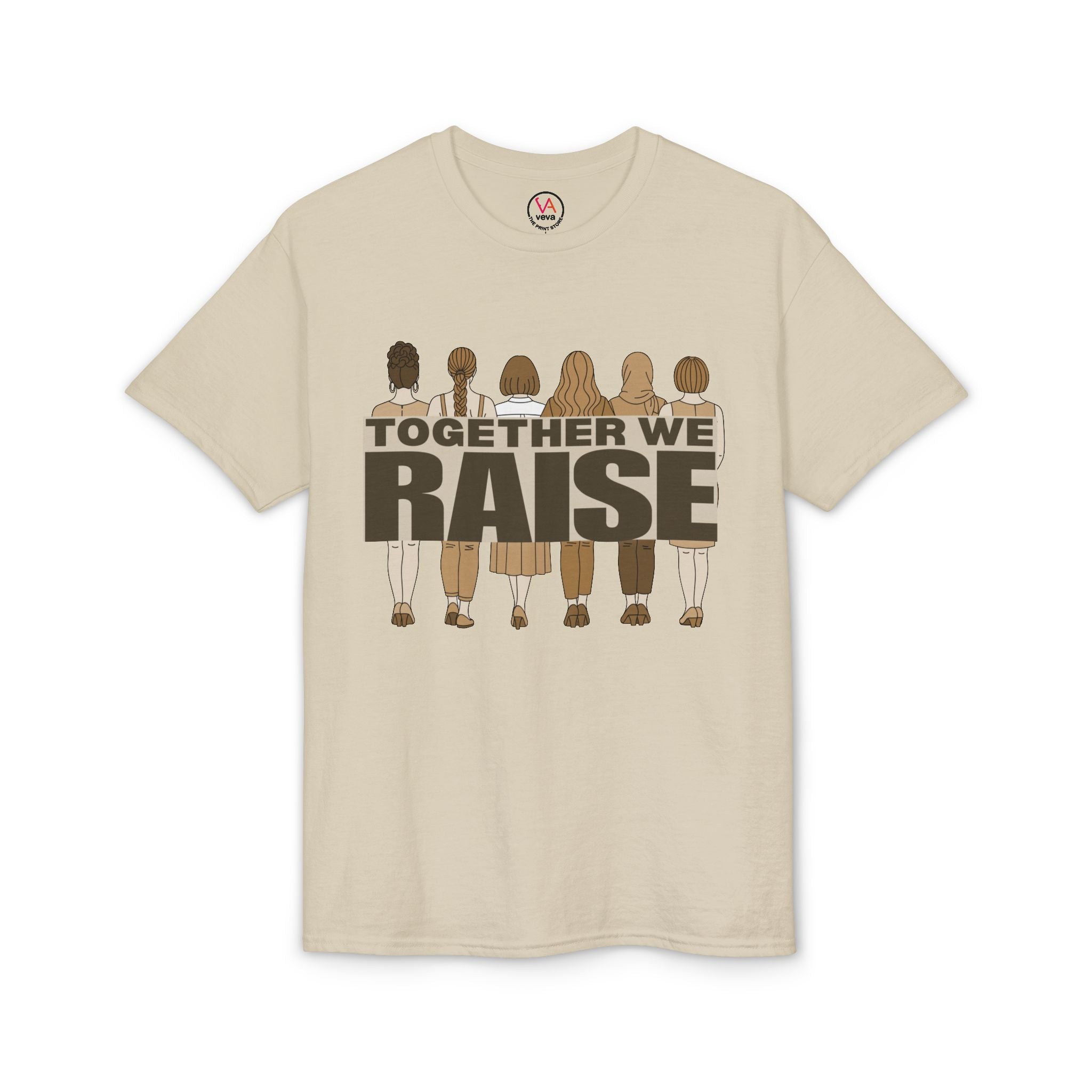 Together We Raise T-Shirt — Community Support Fundraiser Tee