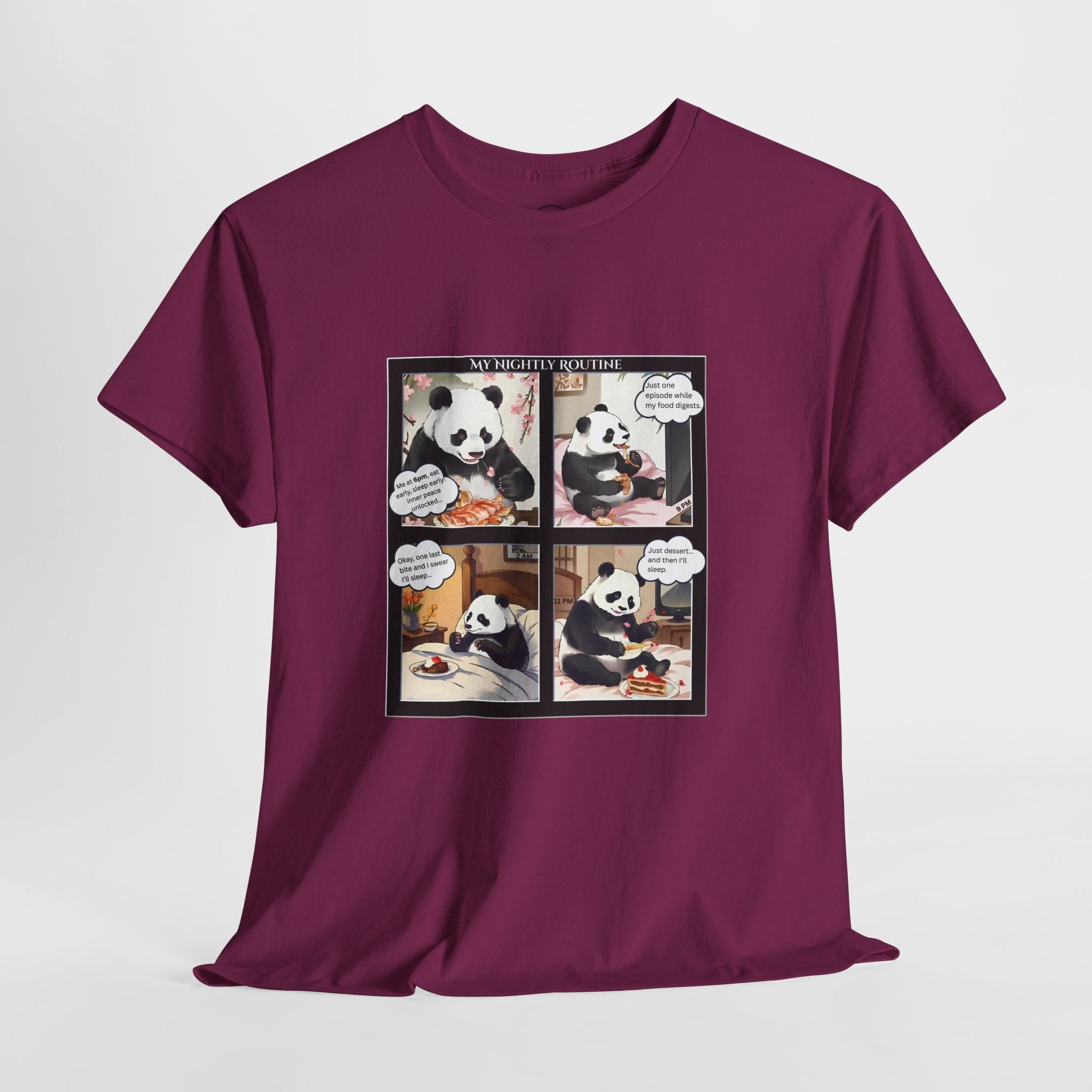 Panda Comic Unisex T-Shirt