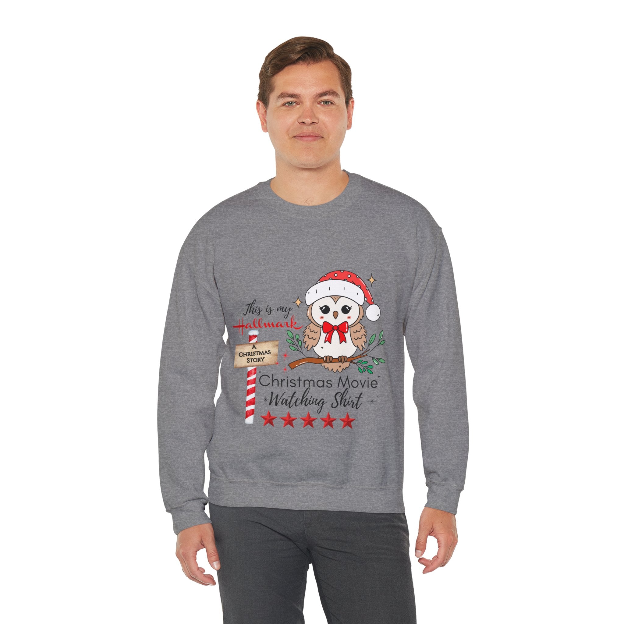 Christmas Movie Watching Unisex Sweatshirt