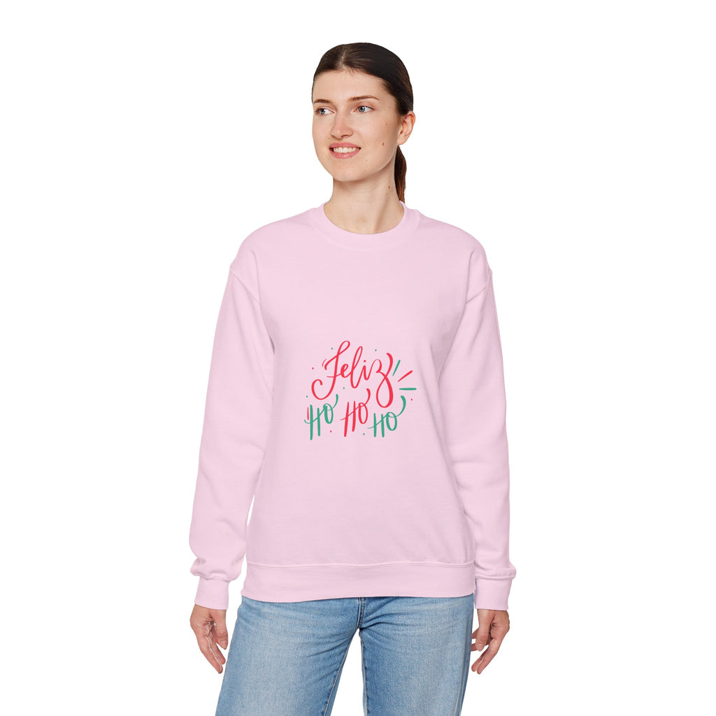 Christmas Ho Ho Ho Crewneck Sweatshirt — Festive Holiday Sweatshirt