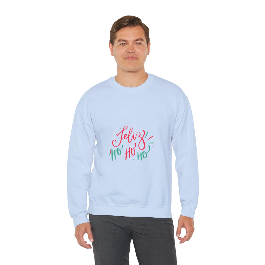 Christmas Ho Ho Ho Crewneck Sweatshirt — Festive Holiday Sweatshirt