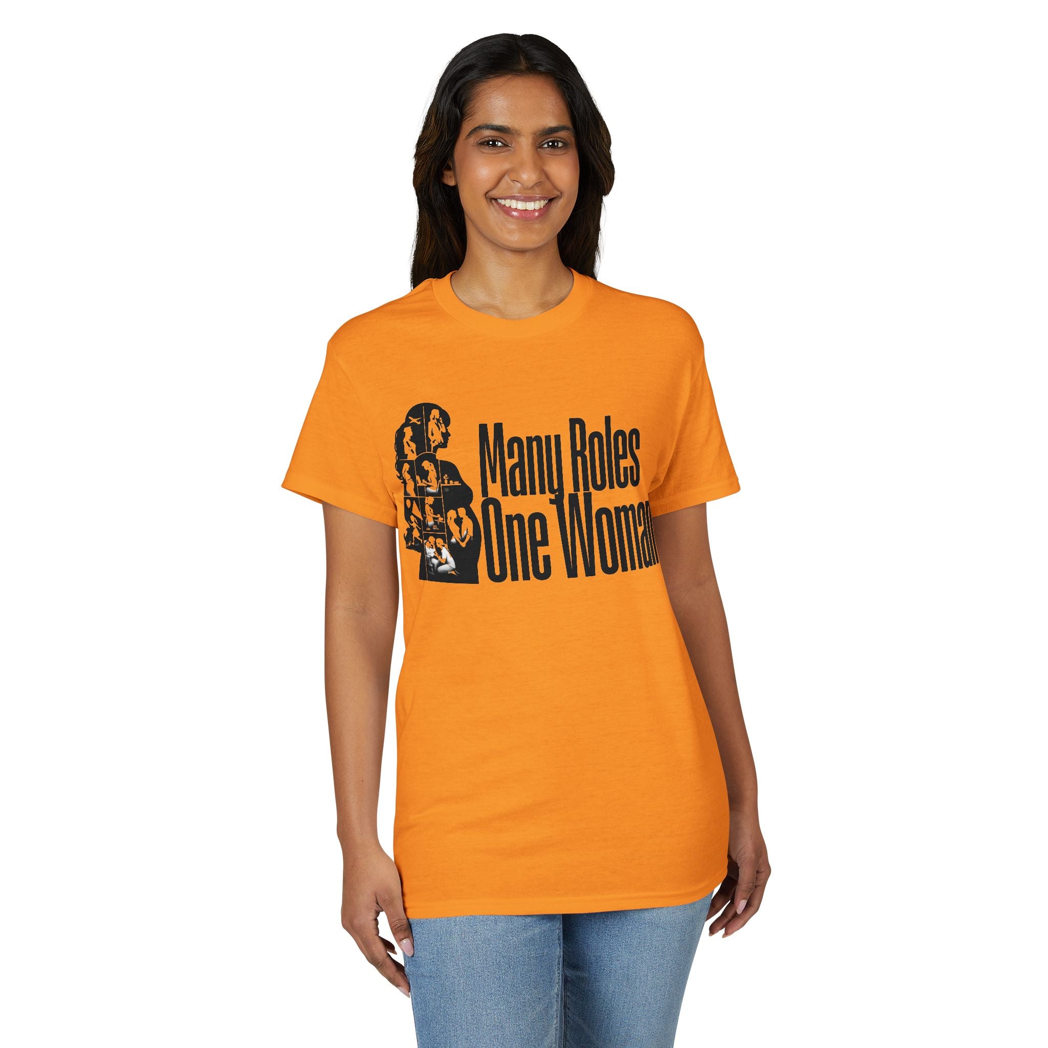 Many Roles, One Woman T-Shirt — Women's Multitasker Pride Tee