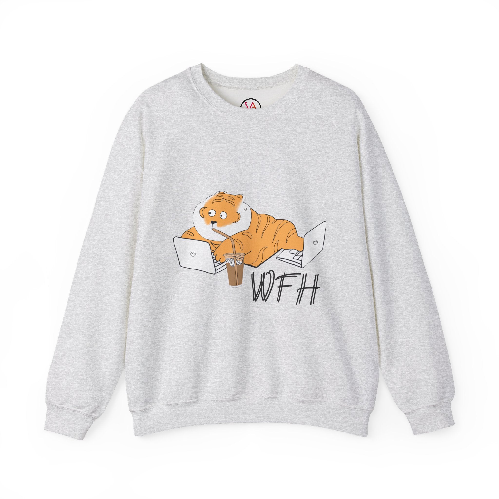 Work From Home Unisex Sweatshirt – Cozy WFH Graphic Print