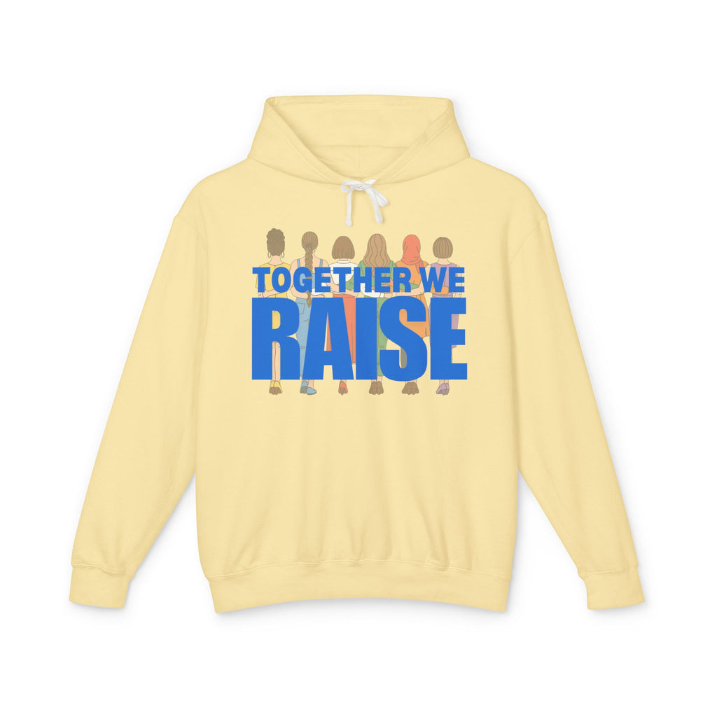 Together We Raise Hoodie — Community & Parenting Support Sweatshirt