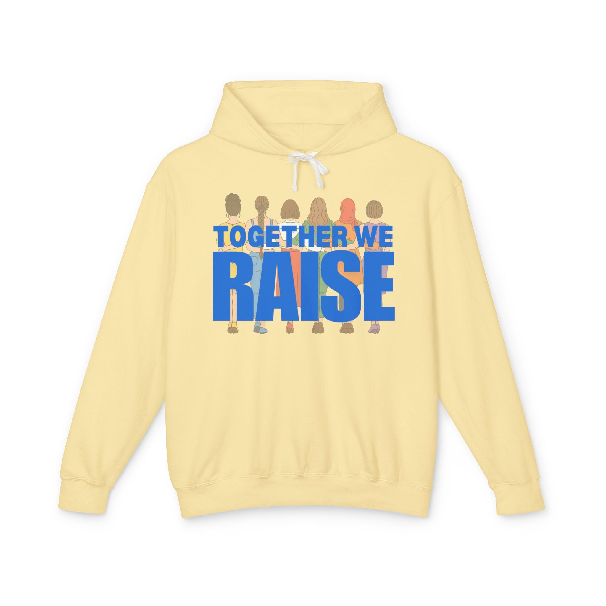 Together We Raise Hoodie — Community & Parenting Support Sweatshirt