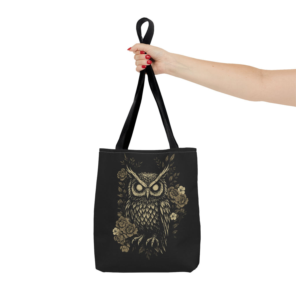 Owl Printed Halloween Tote Bag