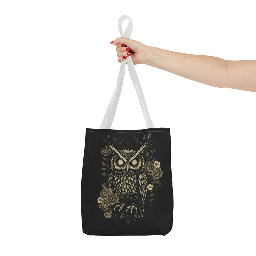 Owl Printed Halloween Tote Bag