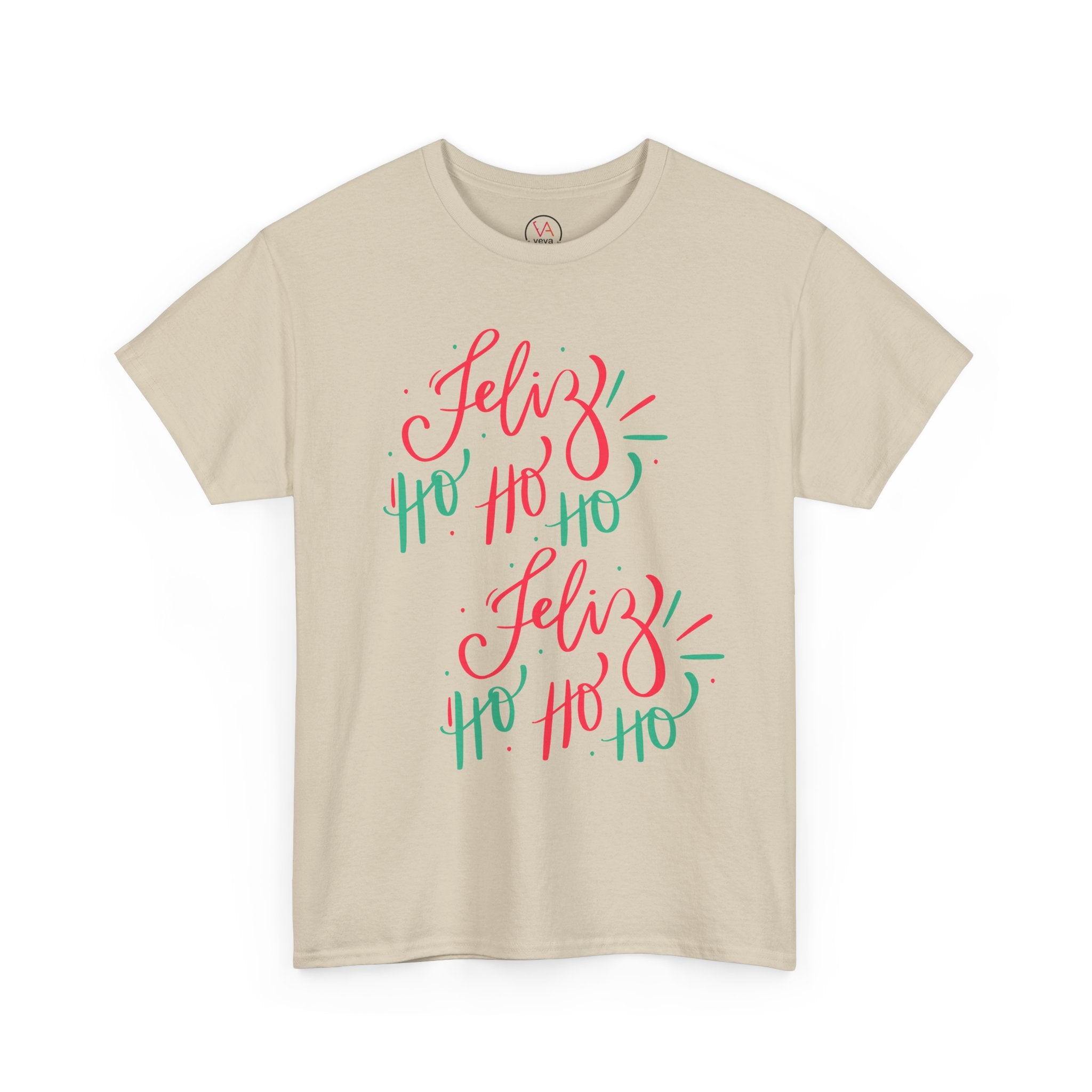 Feliz Ho Ho Ho Christmas T-Shirt – Festive Spanish Holiday Tee