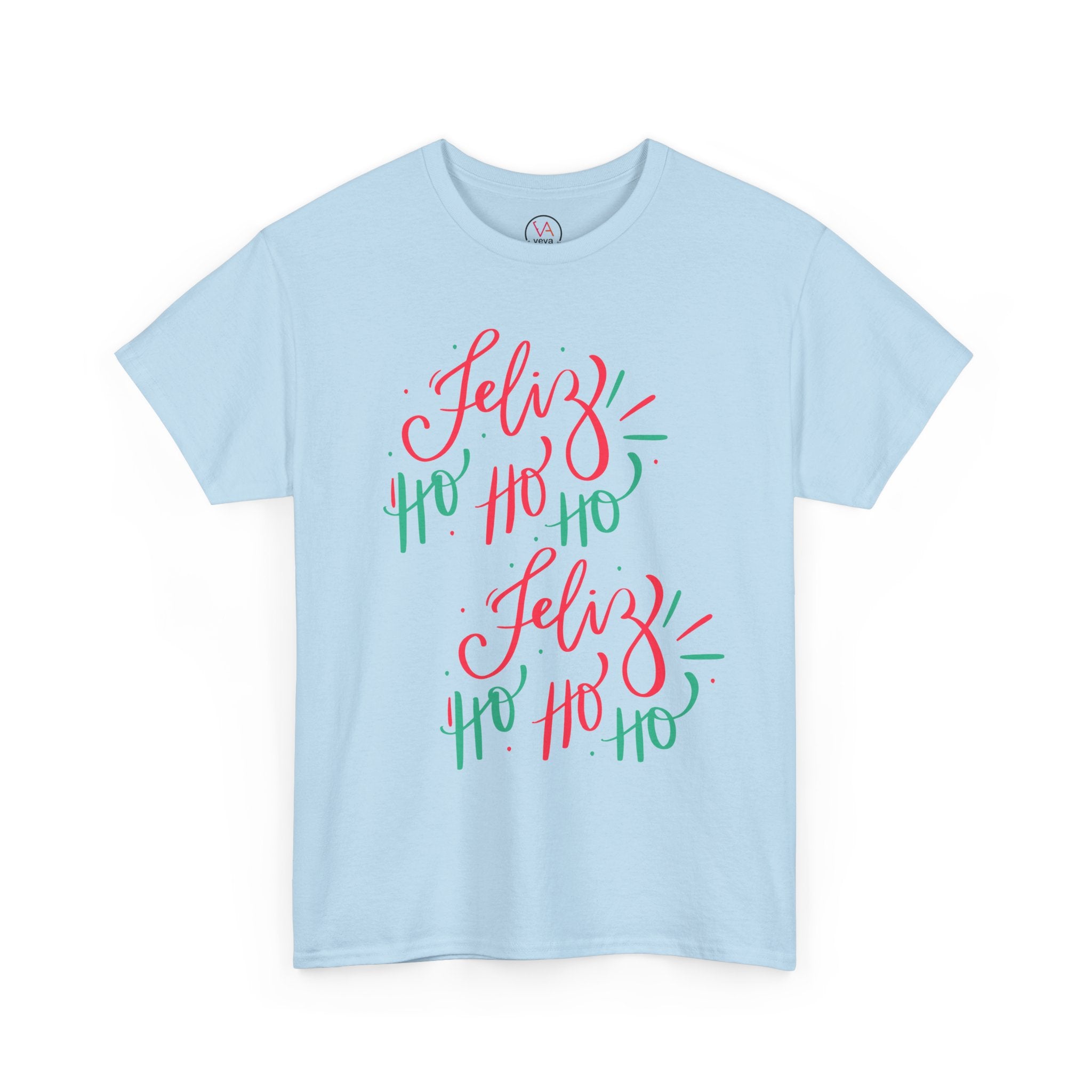 Feliz Ho Ho Ho Christmas T-Shirt – Festive Spanish Holiday Tee