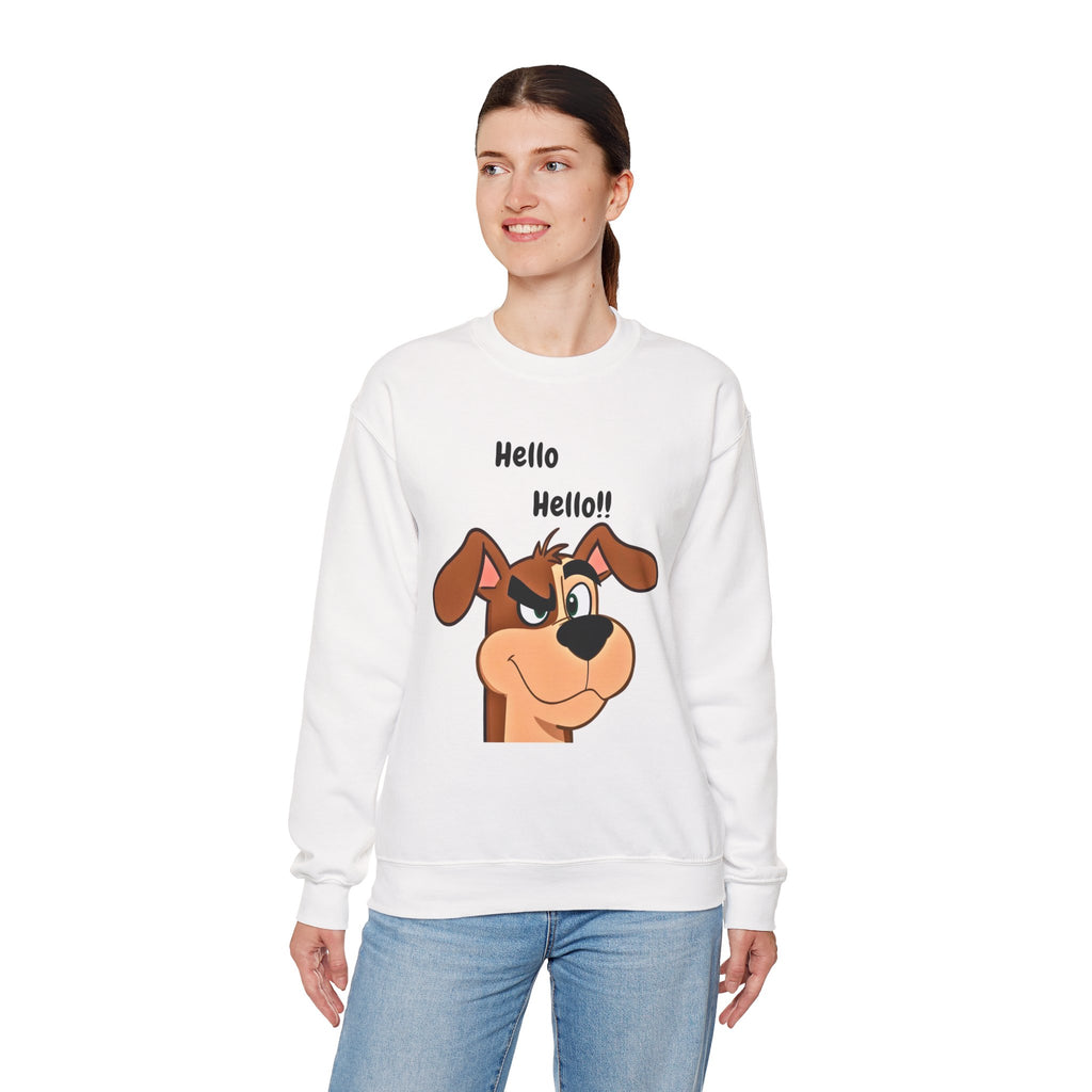 Funny Dog Graphic Crewneck Sweatshirt | Unisex