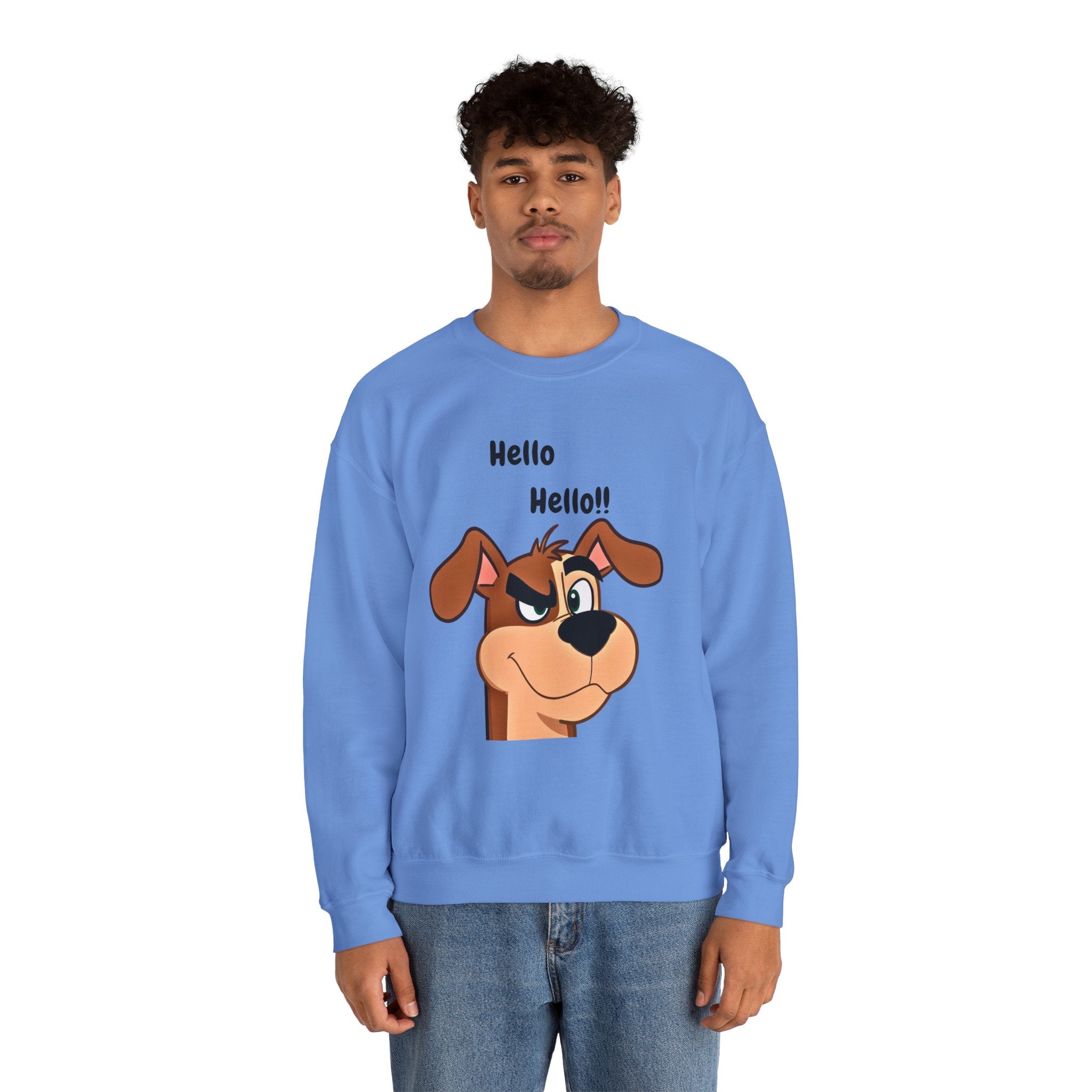 Funny Dog Graphic Crewneck Sweatshirt | Unisex